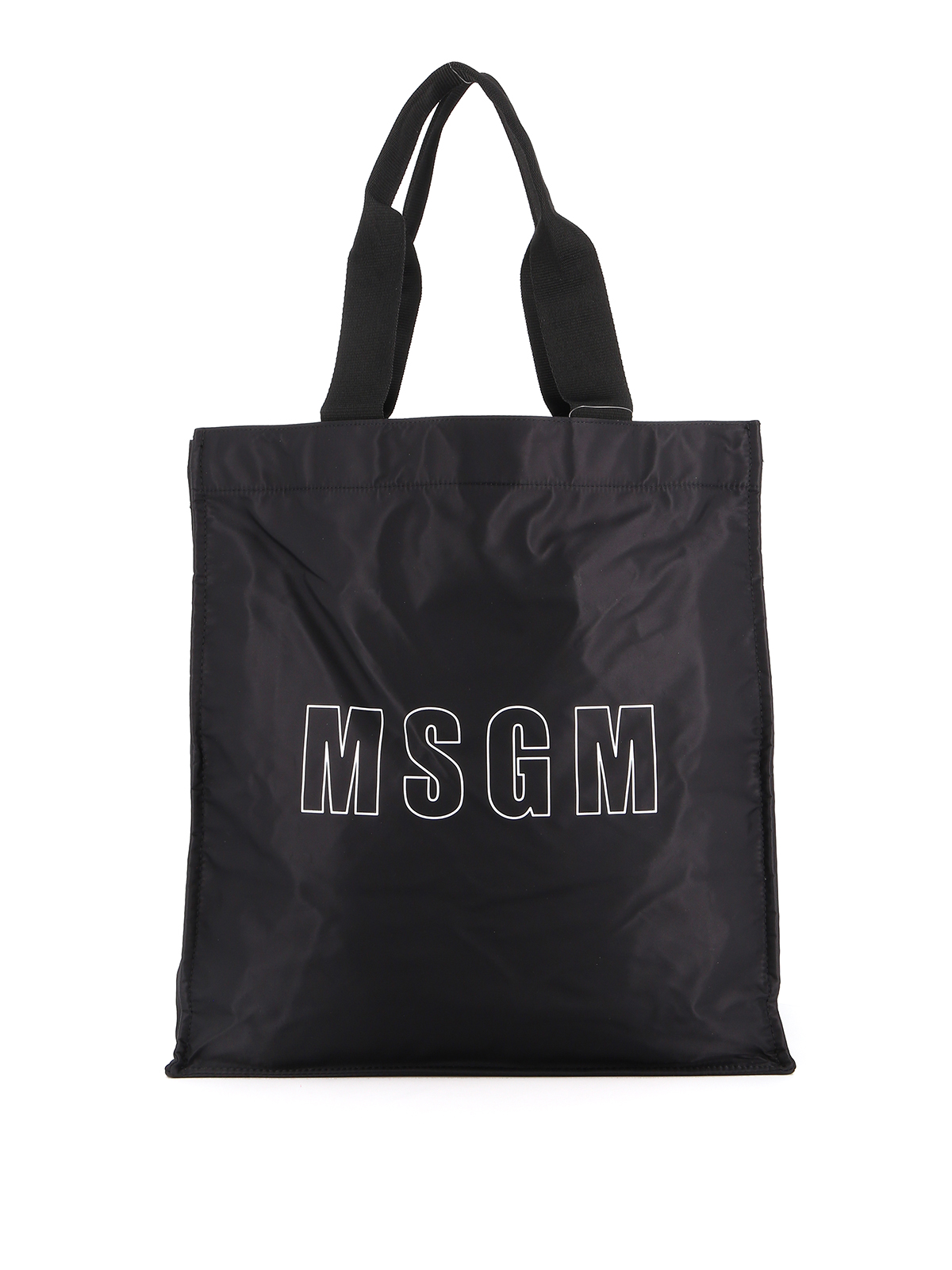 M.S.G.M. - Logo print shopping bag - totes bags - 3041MDZ4307799
