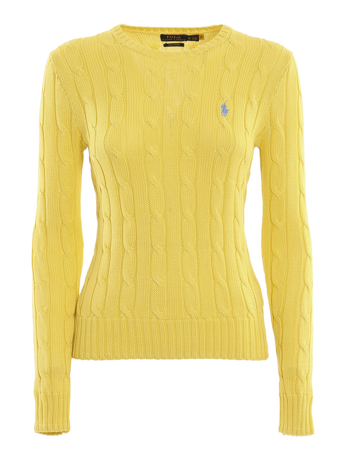 ralph lauren yellow jumper