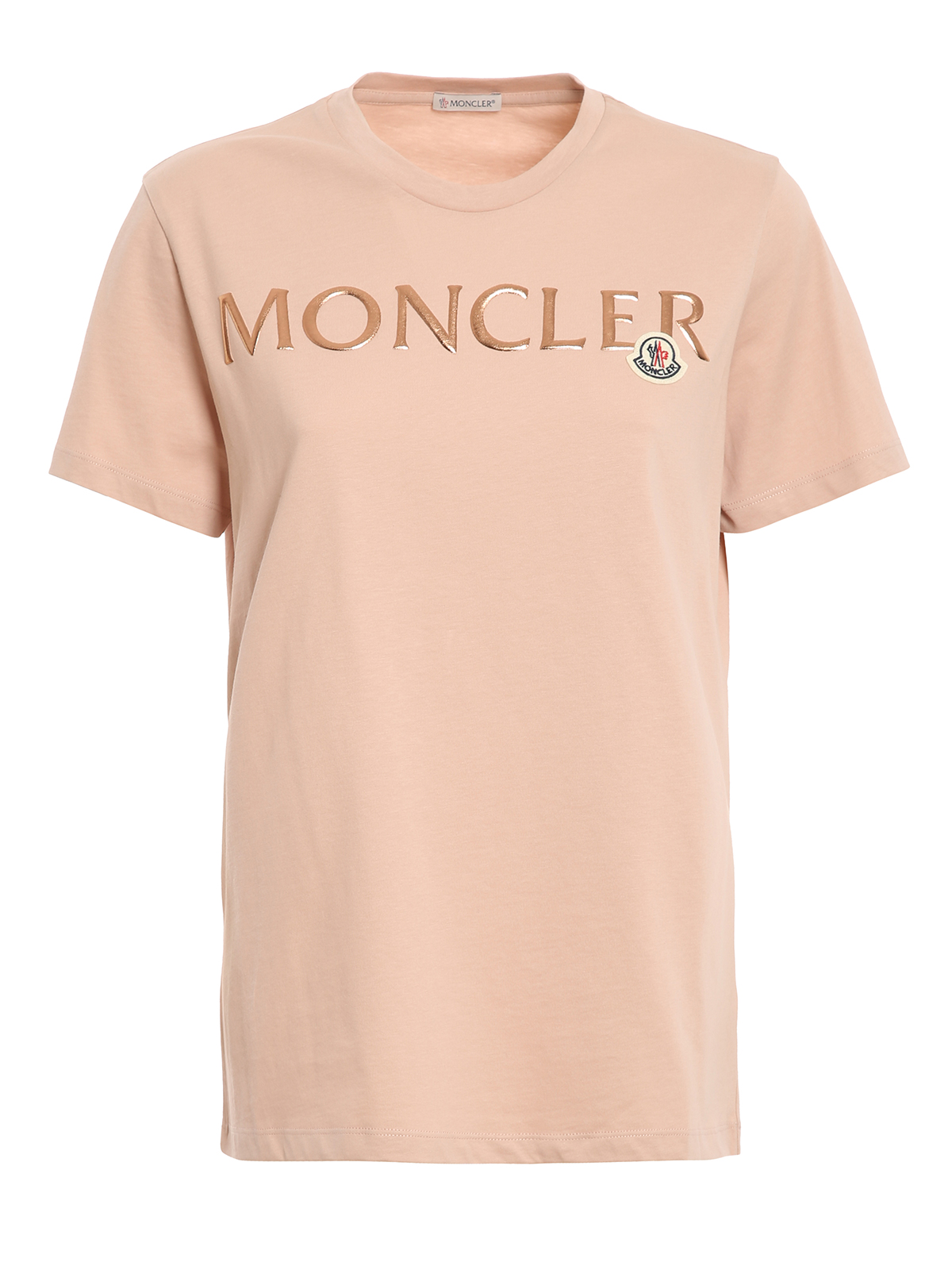 MONCLER LOGO EMBROIDERY T-SHIRT