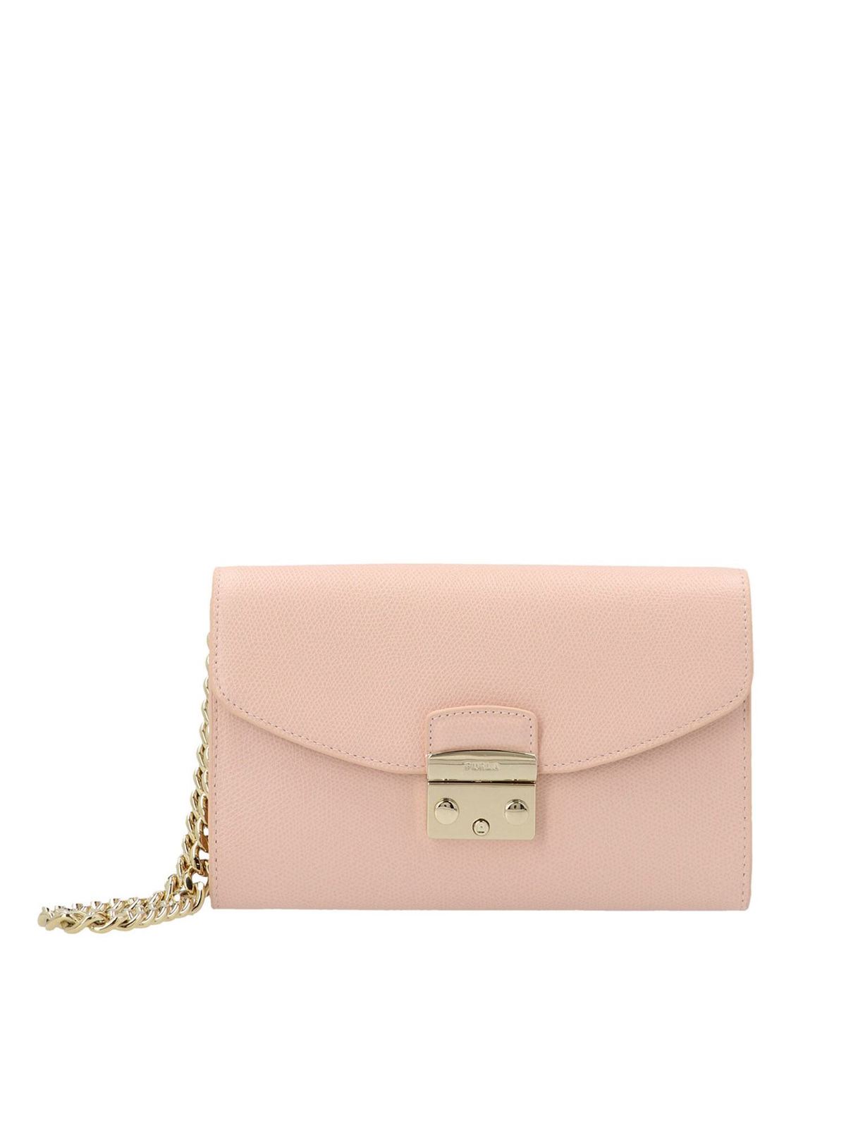 Furla Metropolis Clutch Bag In Candy Rose Color In Pink | ModeSens