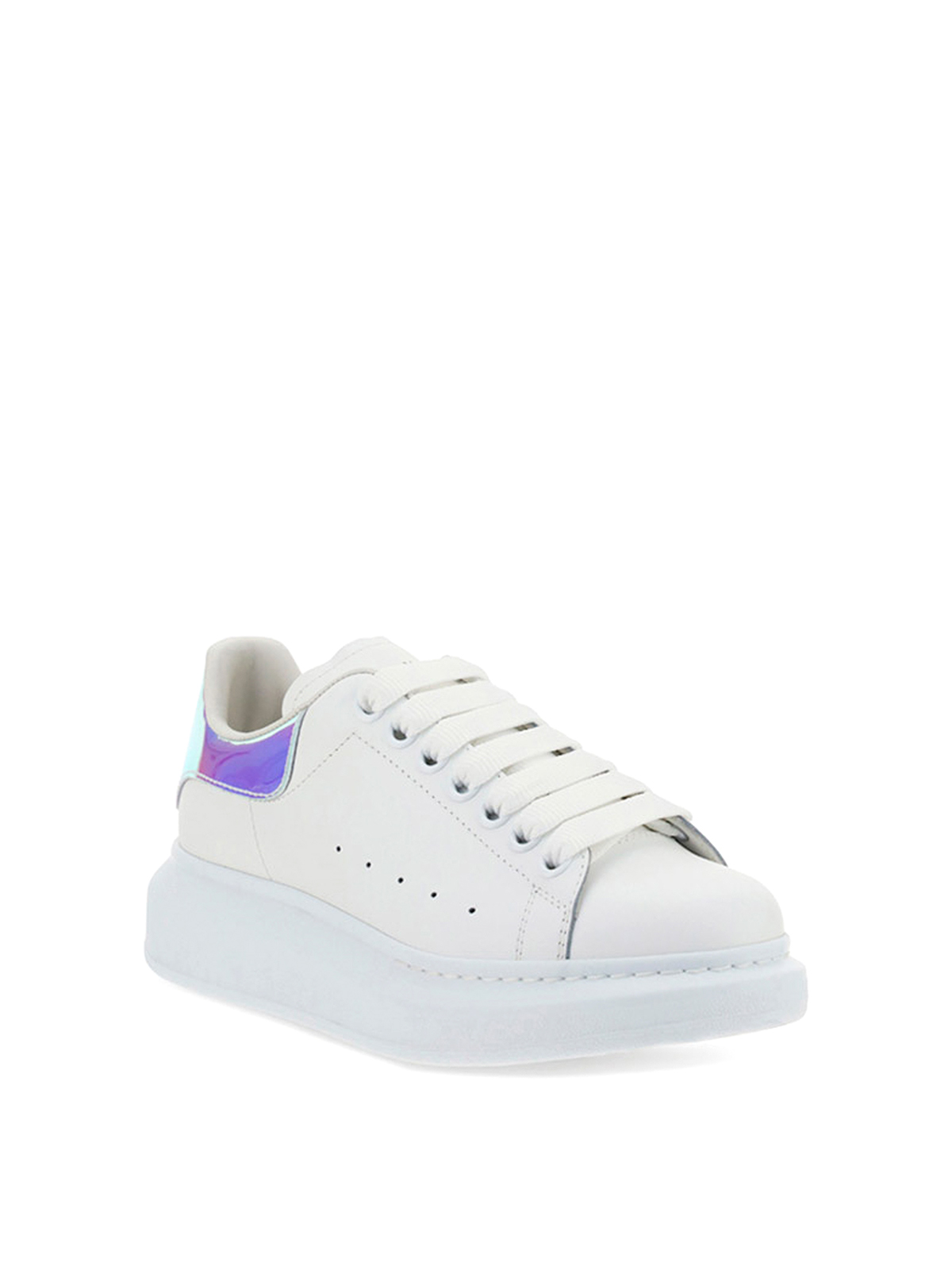 Alexander McQueen White/Shock Pink Oversized Sneaker – Raul Smith