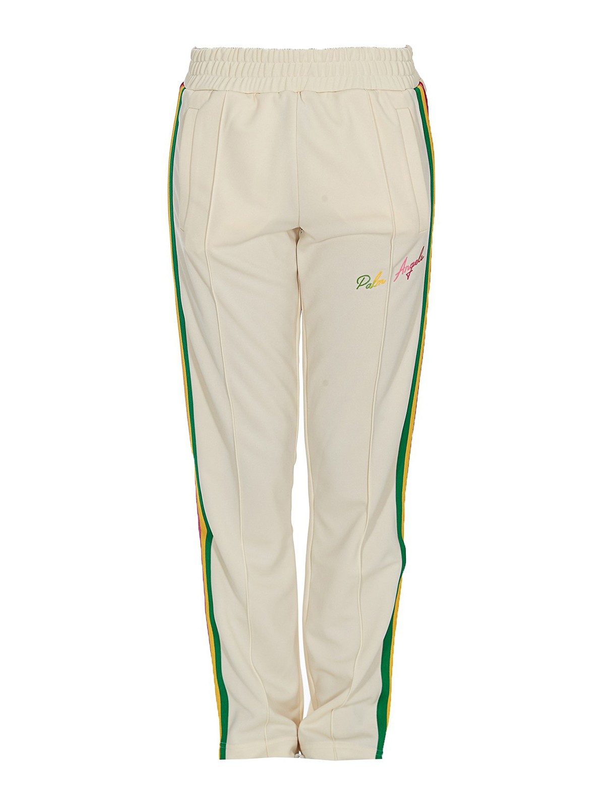 PALM ANGELS MIAMI CONTRASTING STRIPE TRACKSUIT BOTTOMS