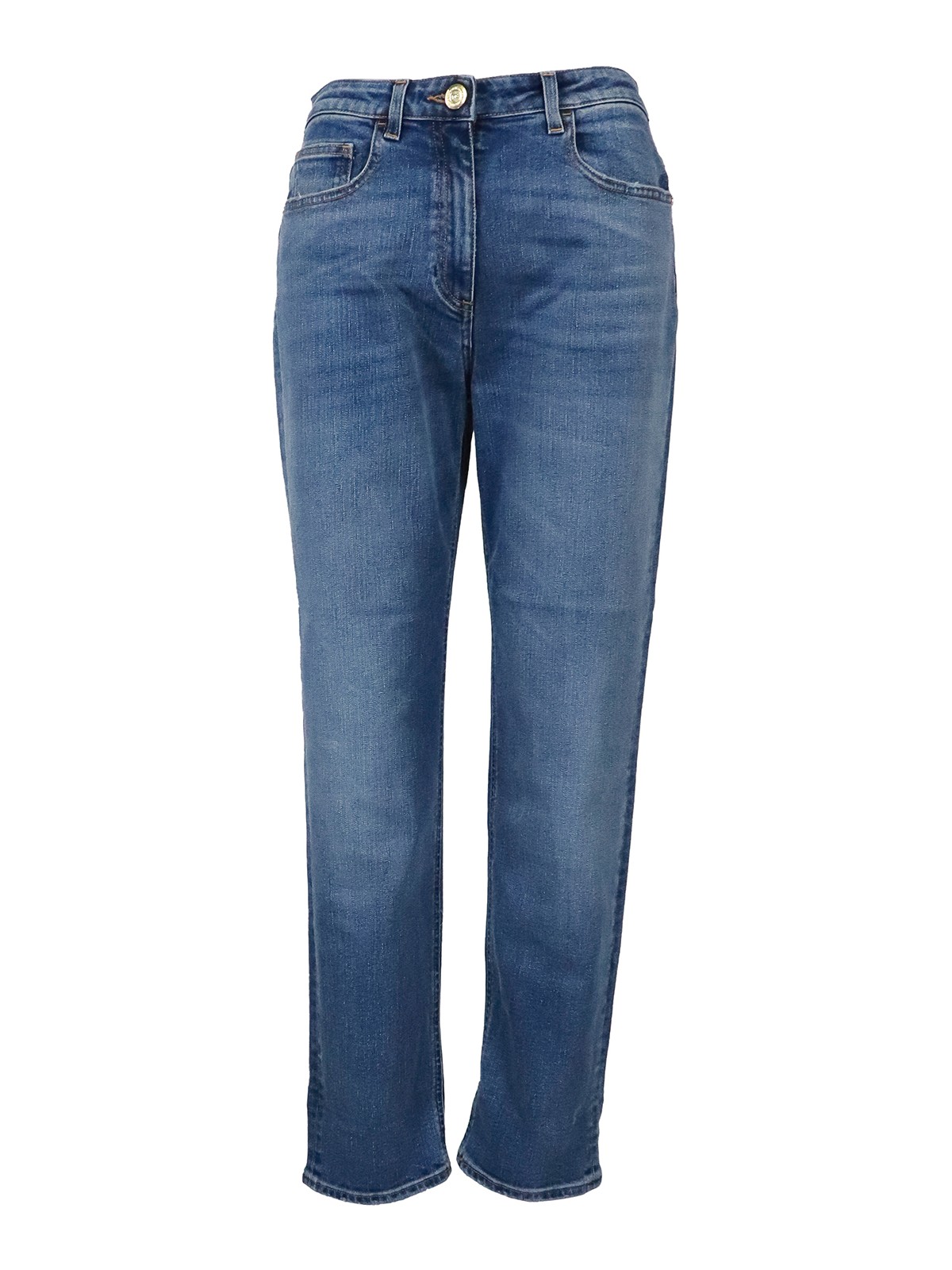 Straight leg jeans Elisabetta Franchi - Straight leg five pocket jeans ...