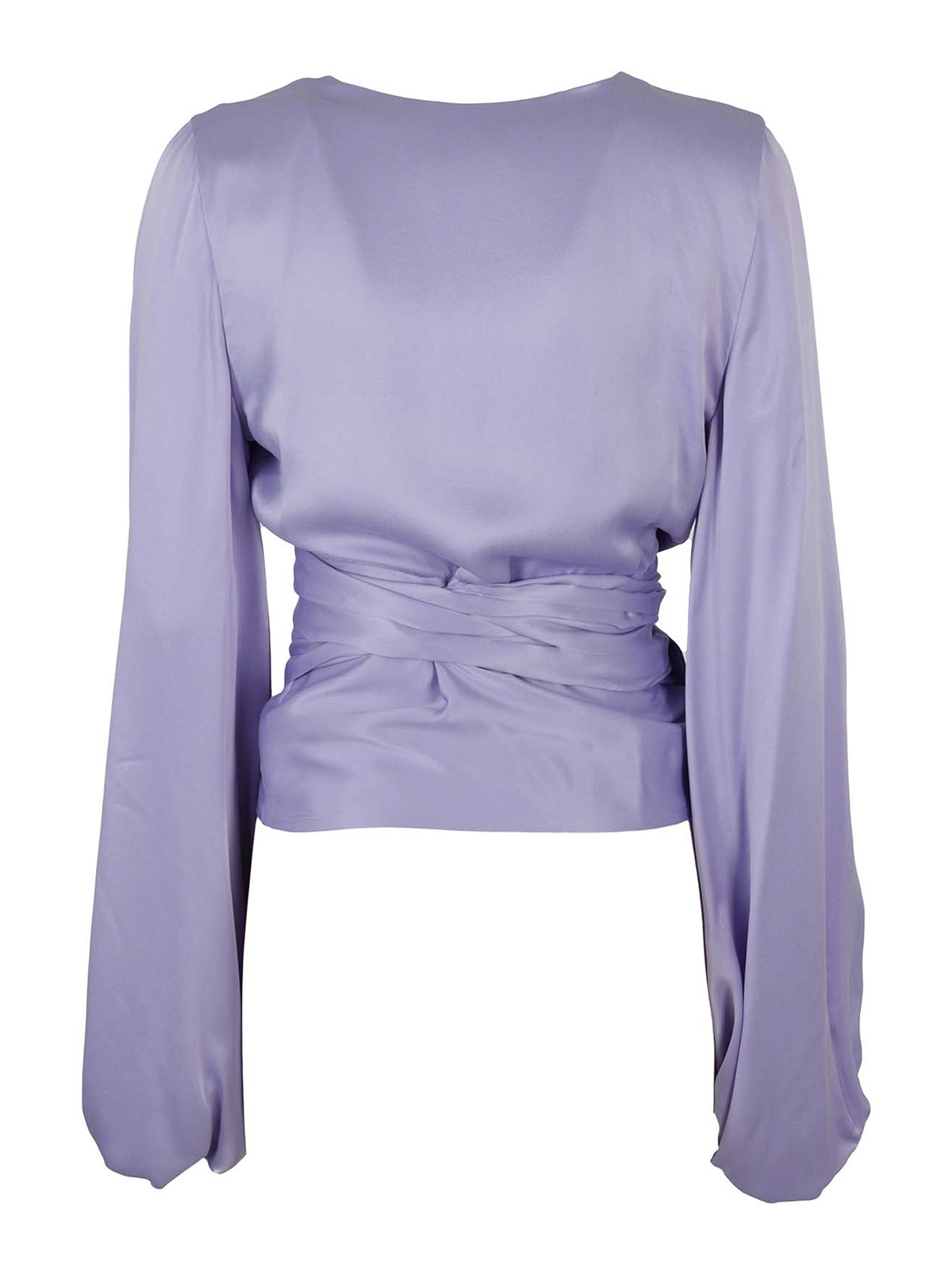 Blouses Elisabetta Franchi - Knot-detailed blouse - CA01813E2Q38