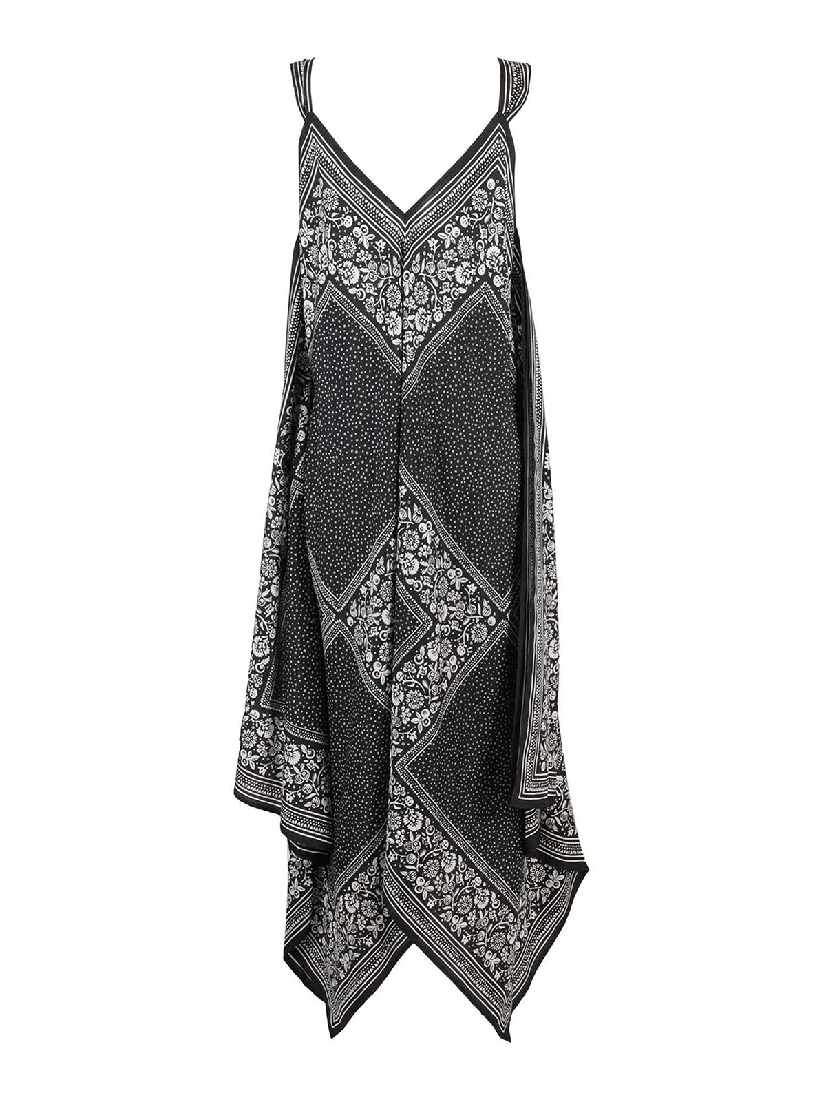 Knee length dresses See by Chloé - Silk sleeveless dress - CHS21URO16030905