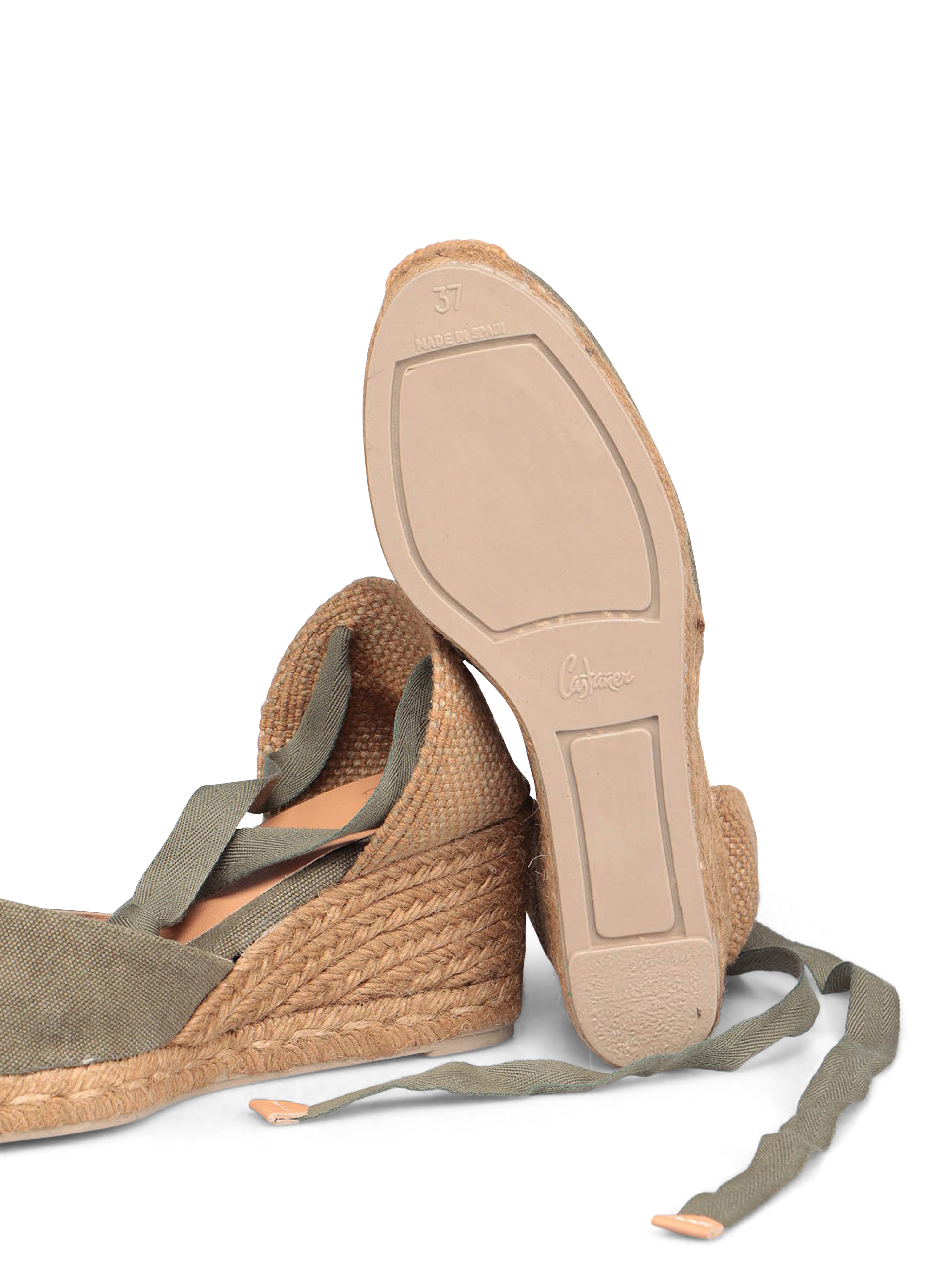 castaner green espadrilles