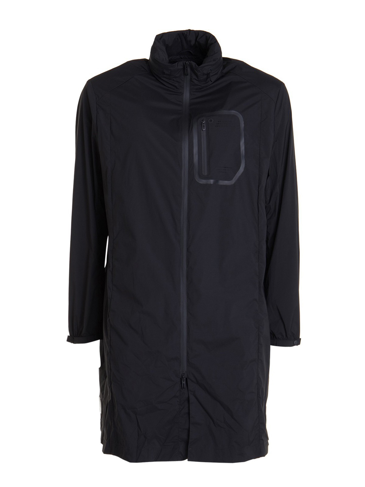 Emporio Armani Waterproof Coat In Black ModeSens