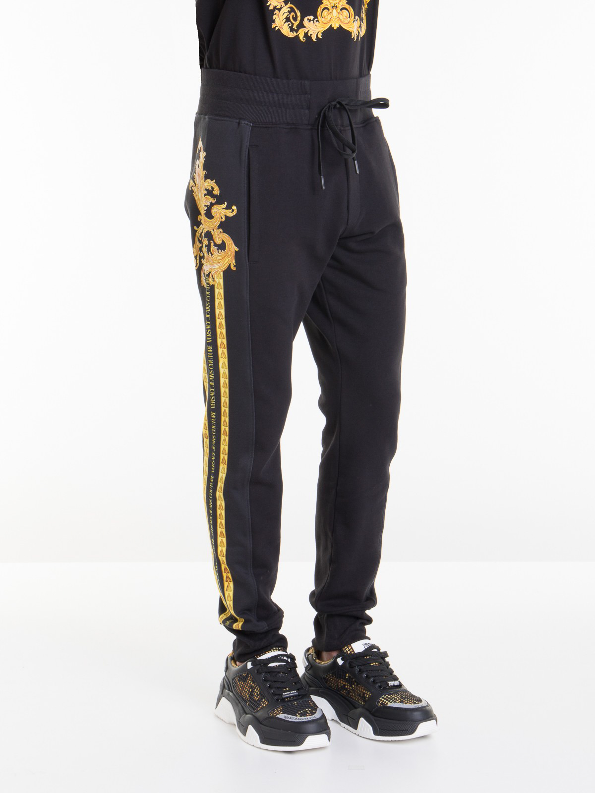 Tracksuit bottoms Versace Jeans Couture - Tracksuit bottoms with ...