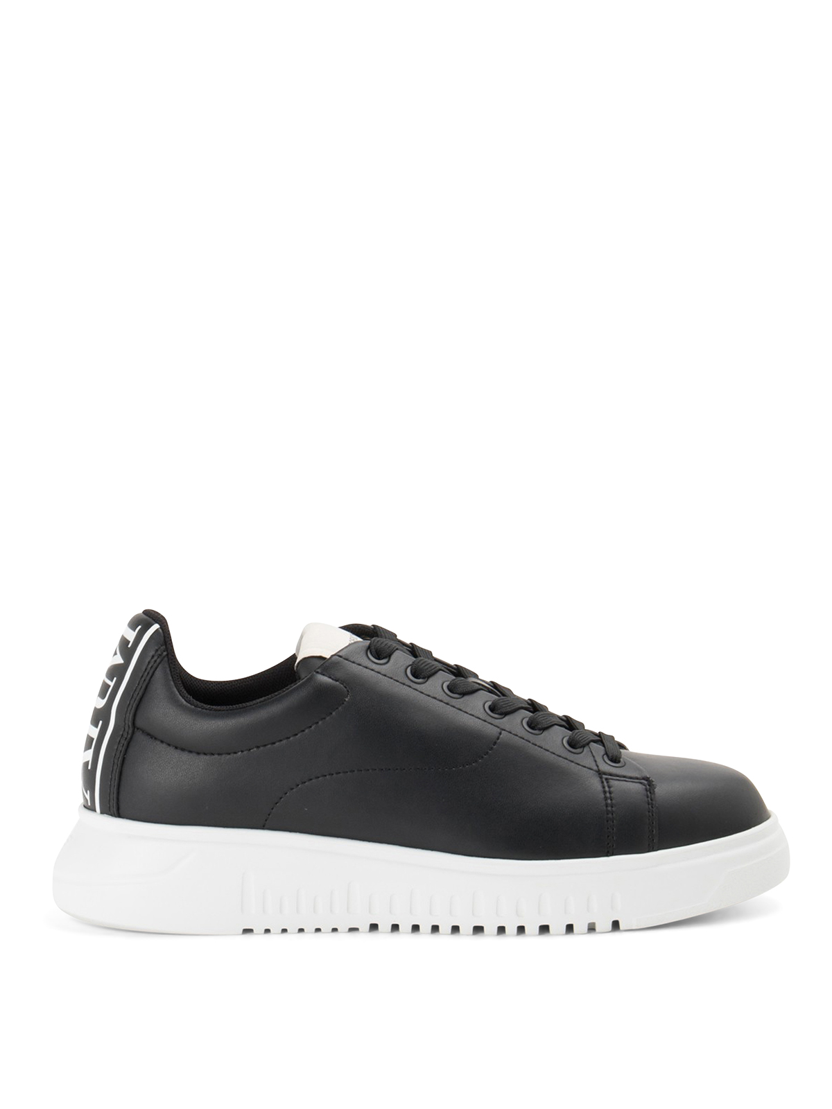 armani leather trainers