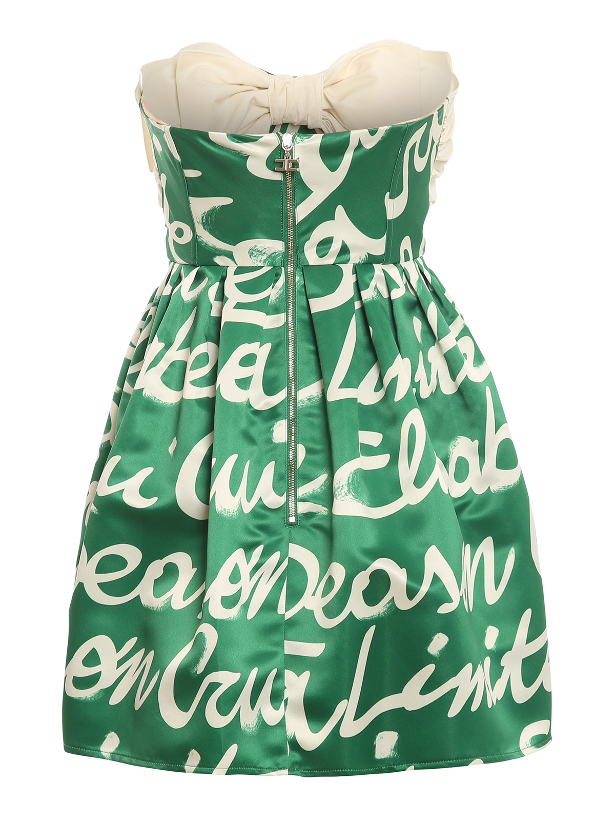 Abiti da cocktail Elisabetta Franchi - Abito con fiocco - AB24702E2Y88