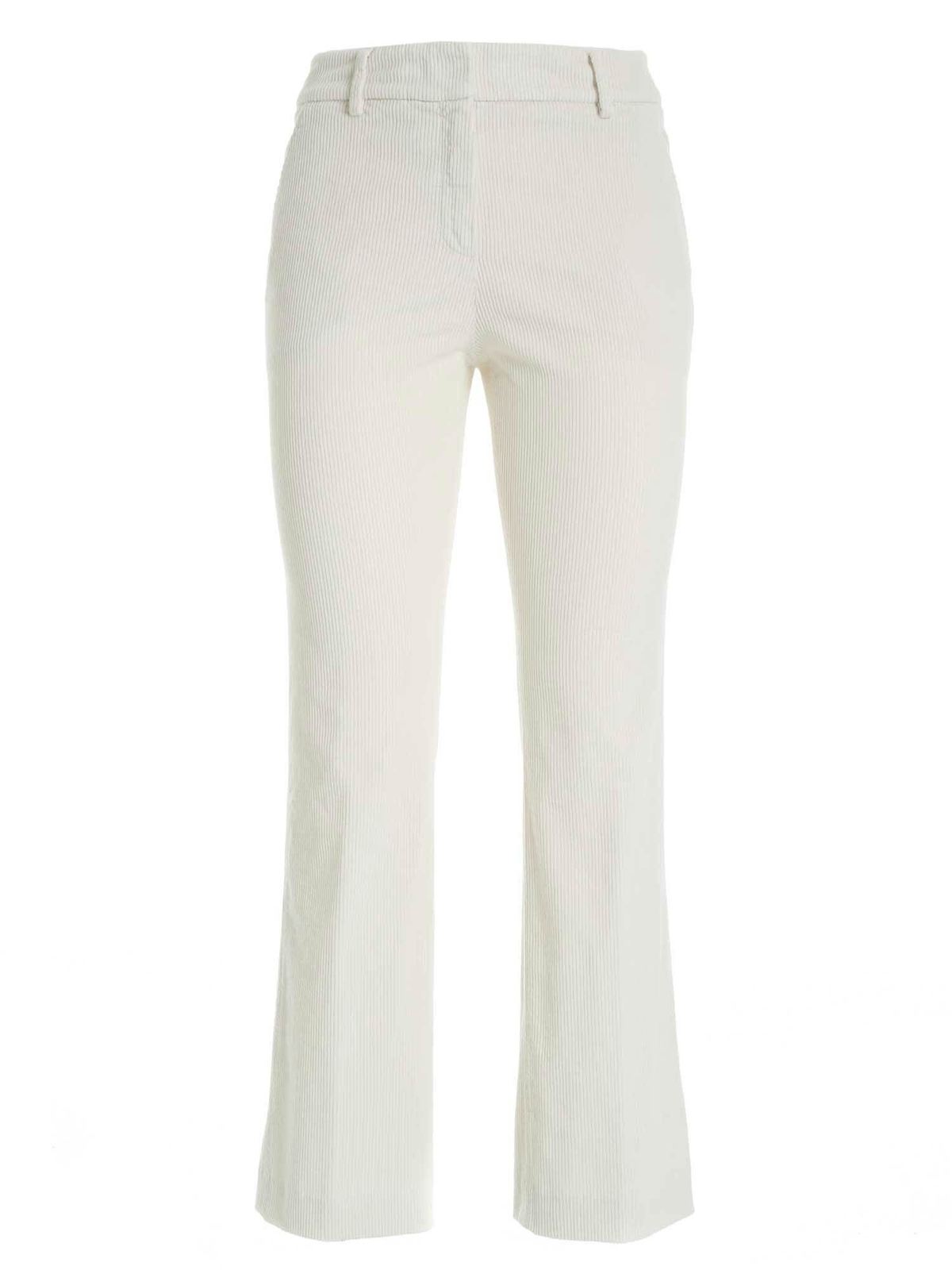 Casual trousers True Royal - Sandy pants in ivory color - T294606000