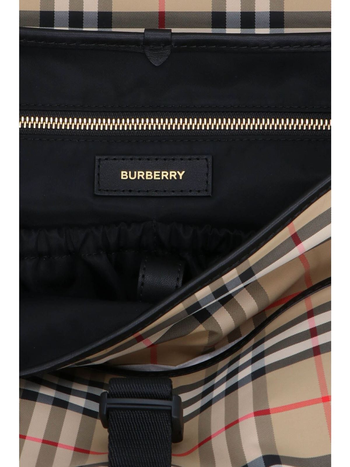 Luggage & Travel bags Burberry - Vintage check changing bag in beige -  8025039