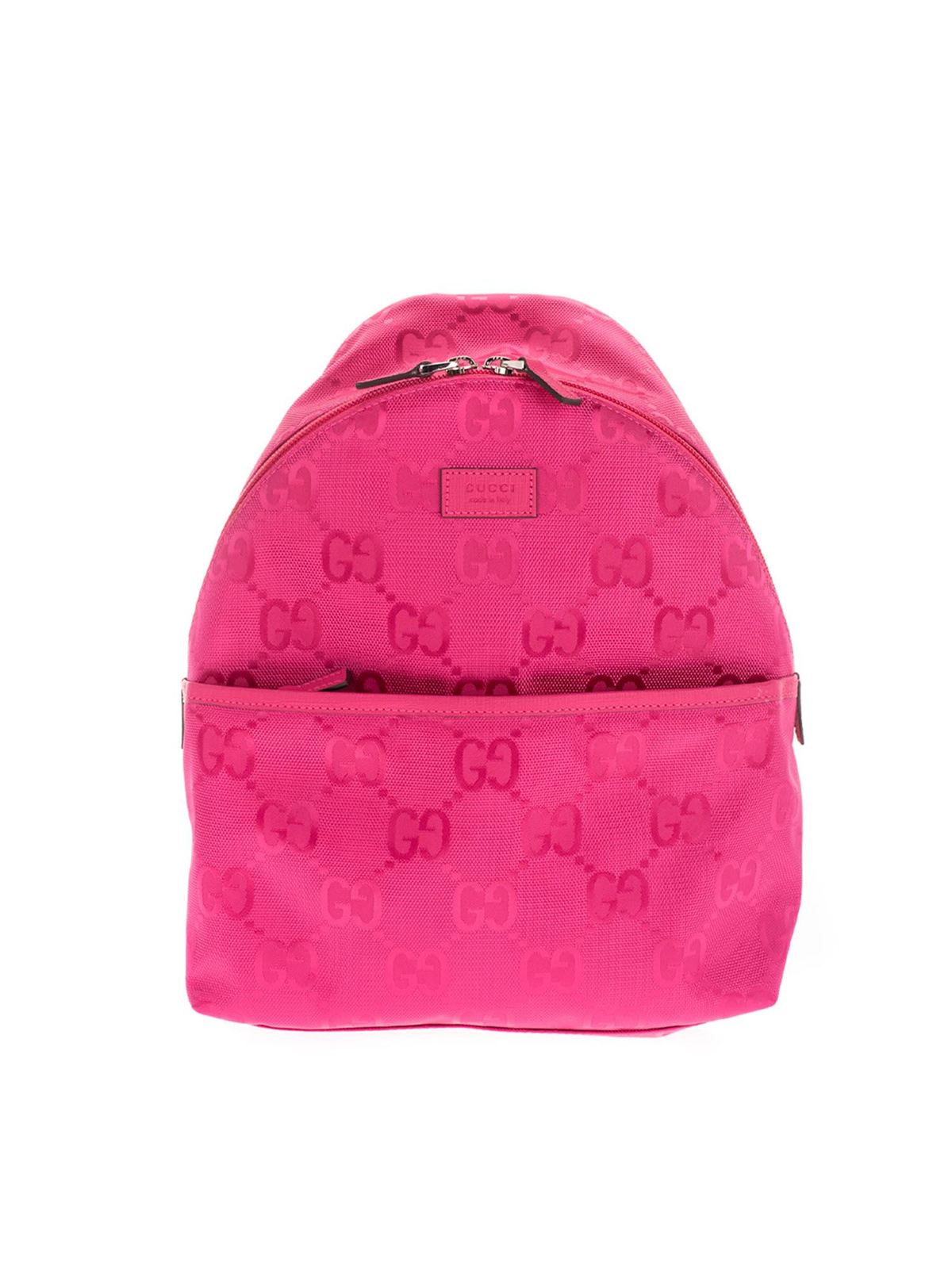 Gucci Kids' Gg Backpack In Pink In Fuchsia