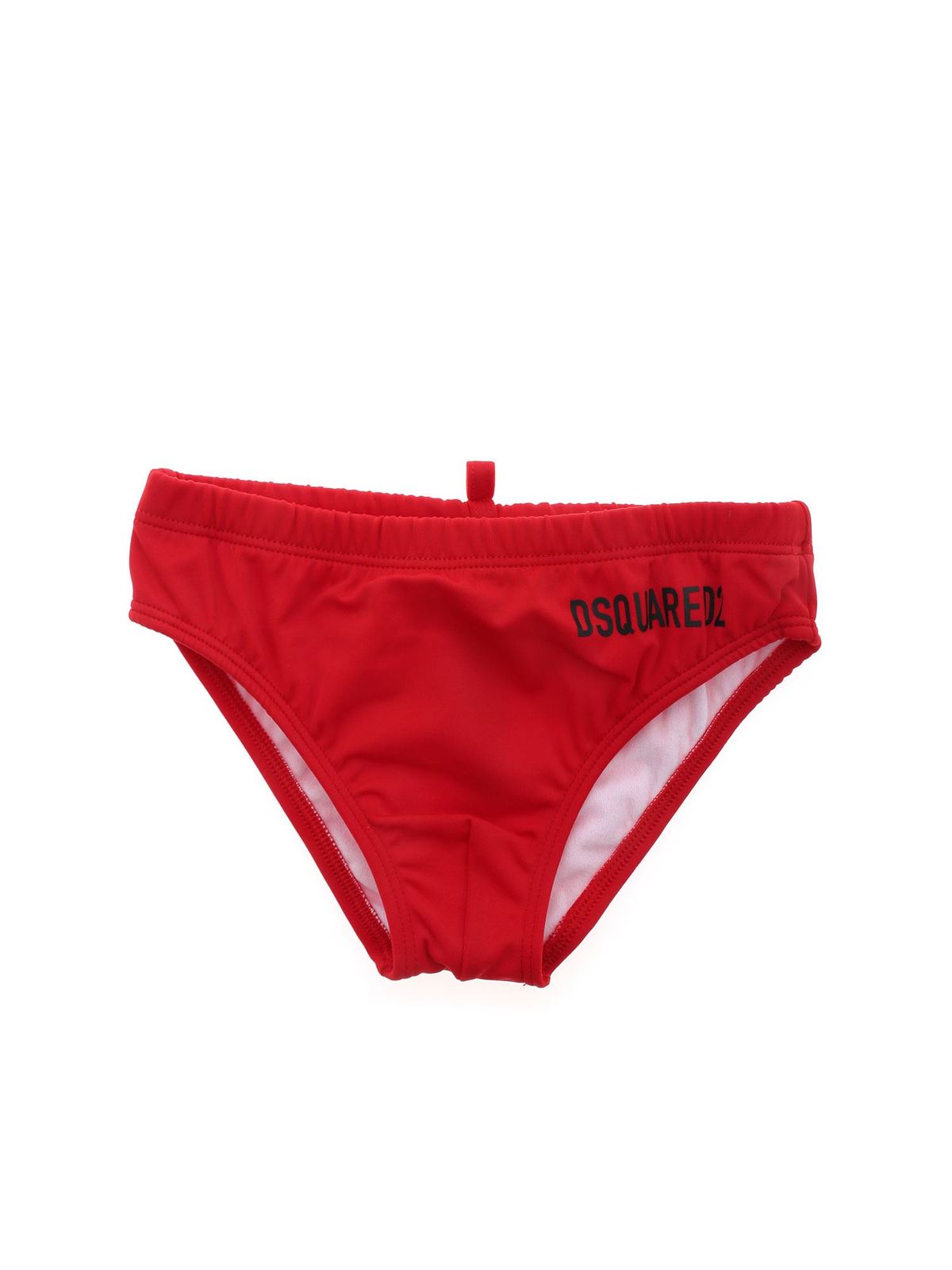 DSQUARED2 ICON SWIM BRIEF IN RED