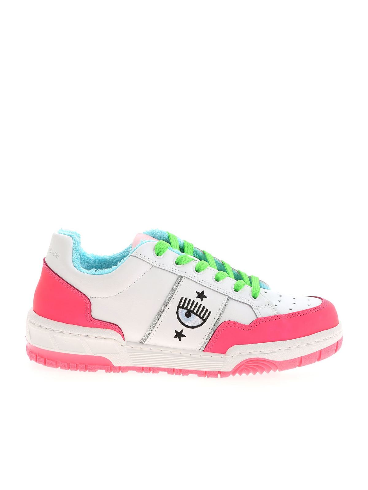 Chiara Ferragni - Sneakers with terry lining - trainers - CF2800FUCHSIAFLUO