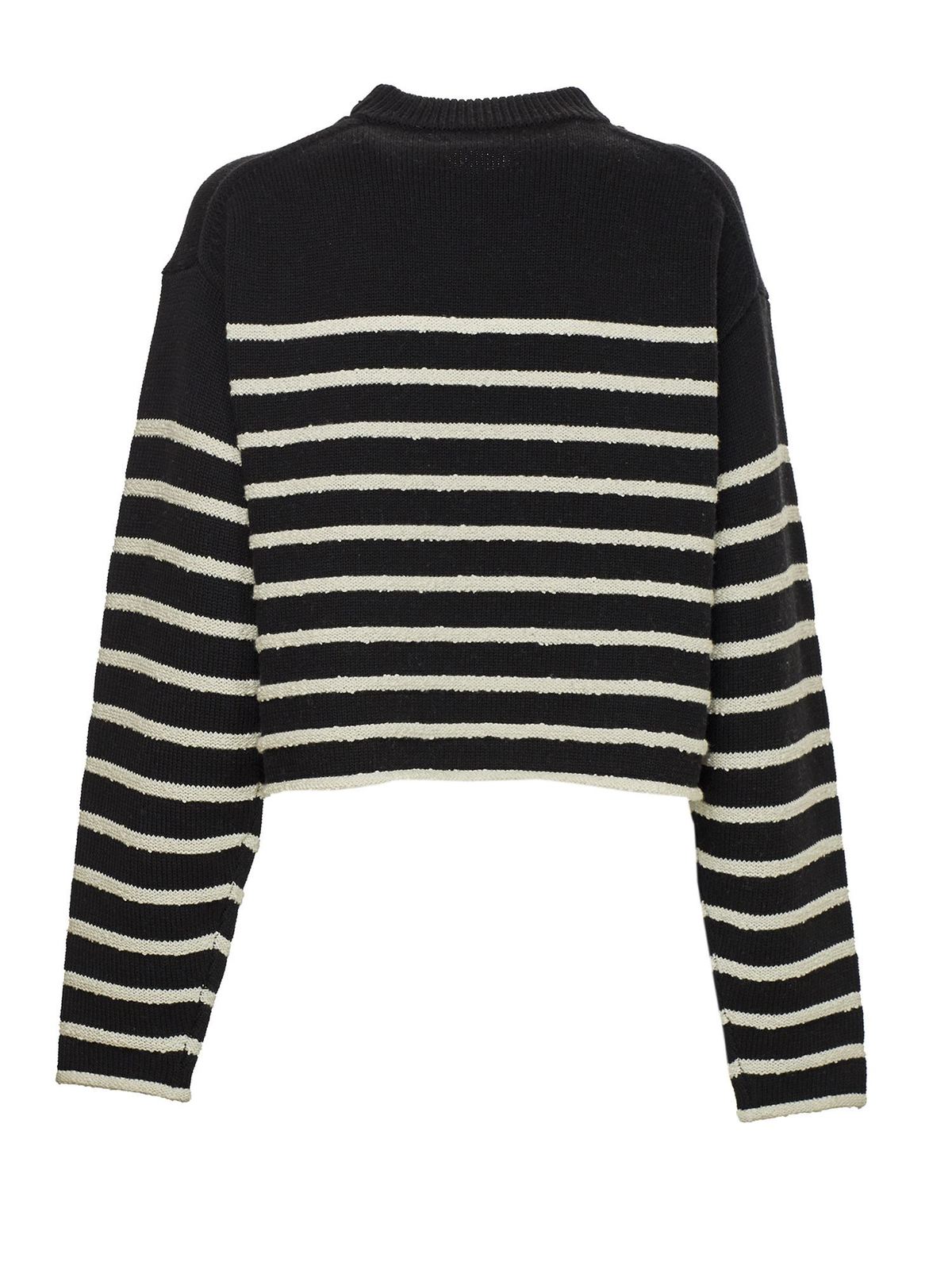 Turtlenecks & Polo necks Proenza Schouler - Boucle Stripe sweater in ...