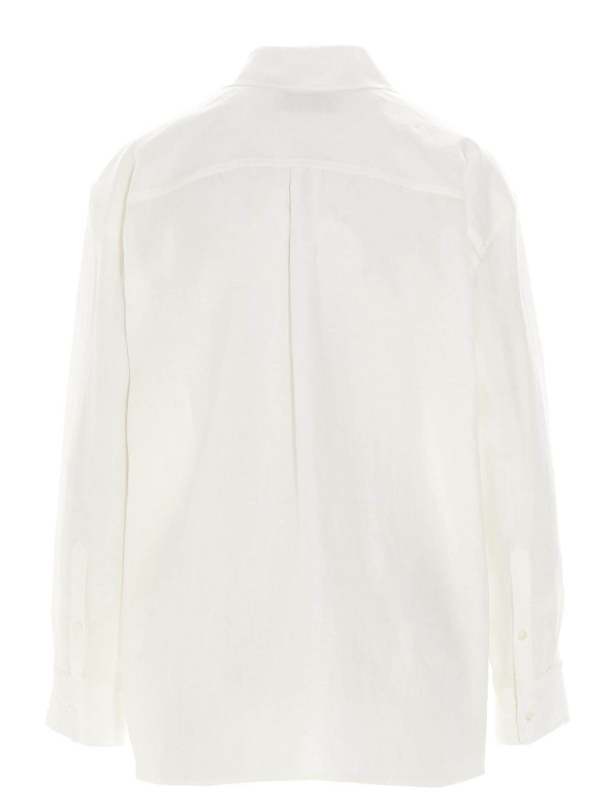 Shirts Weekend Max Mara - Milva shirt in white - 51910211600001