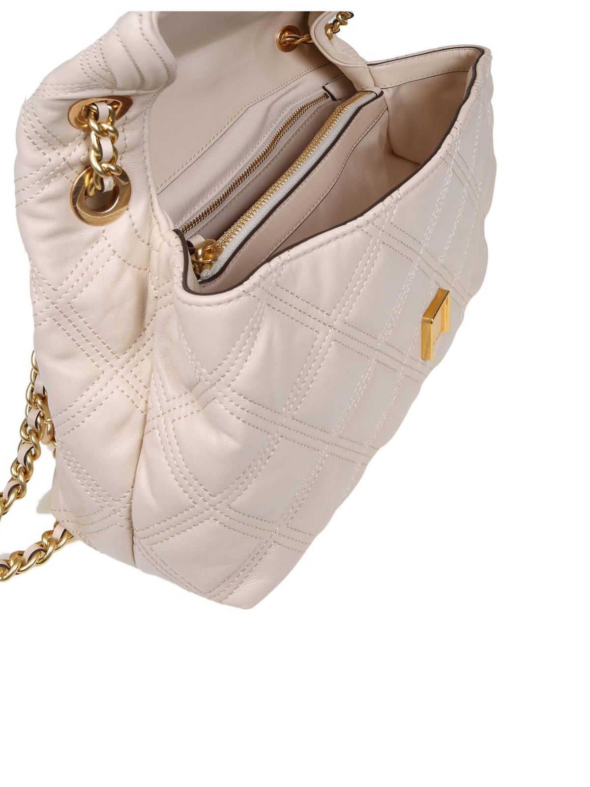Shoulder bags Tory Burch - Fleming Soft bag in New Cream - 56716122