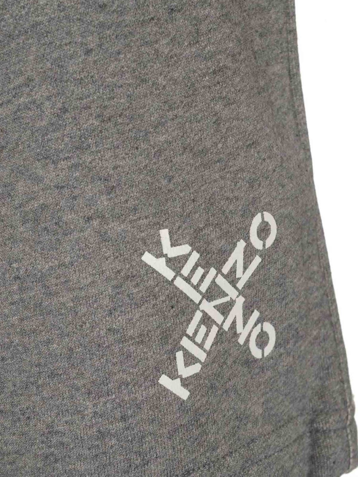 grey kenzo shorts