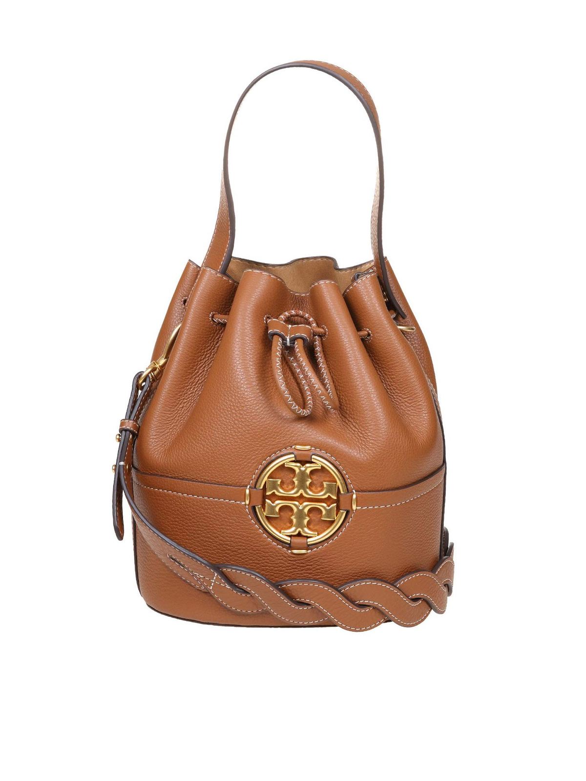 Bucket bags Tory Burch - Miller bucket bag in Light Umber color - 79323905