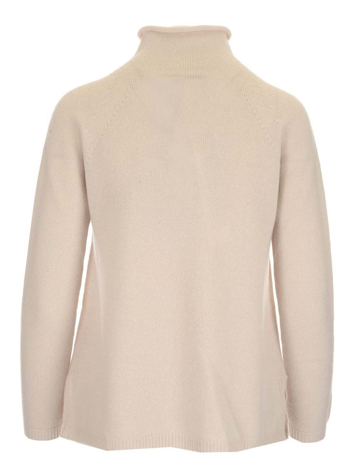 Turtlenecks & Polo necks S Max Mara - Turtleneck in ivory color