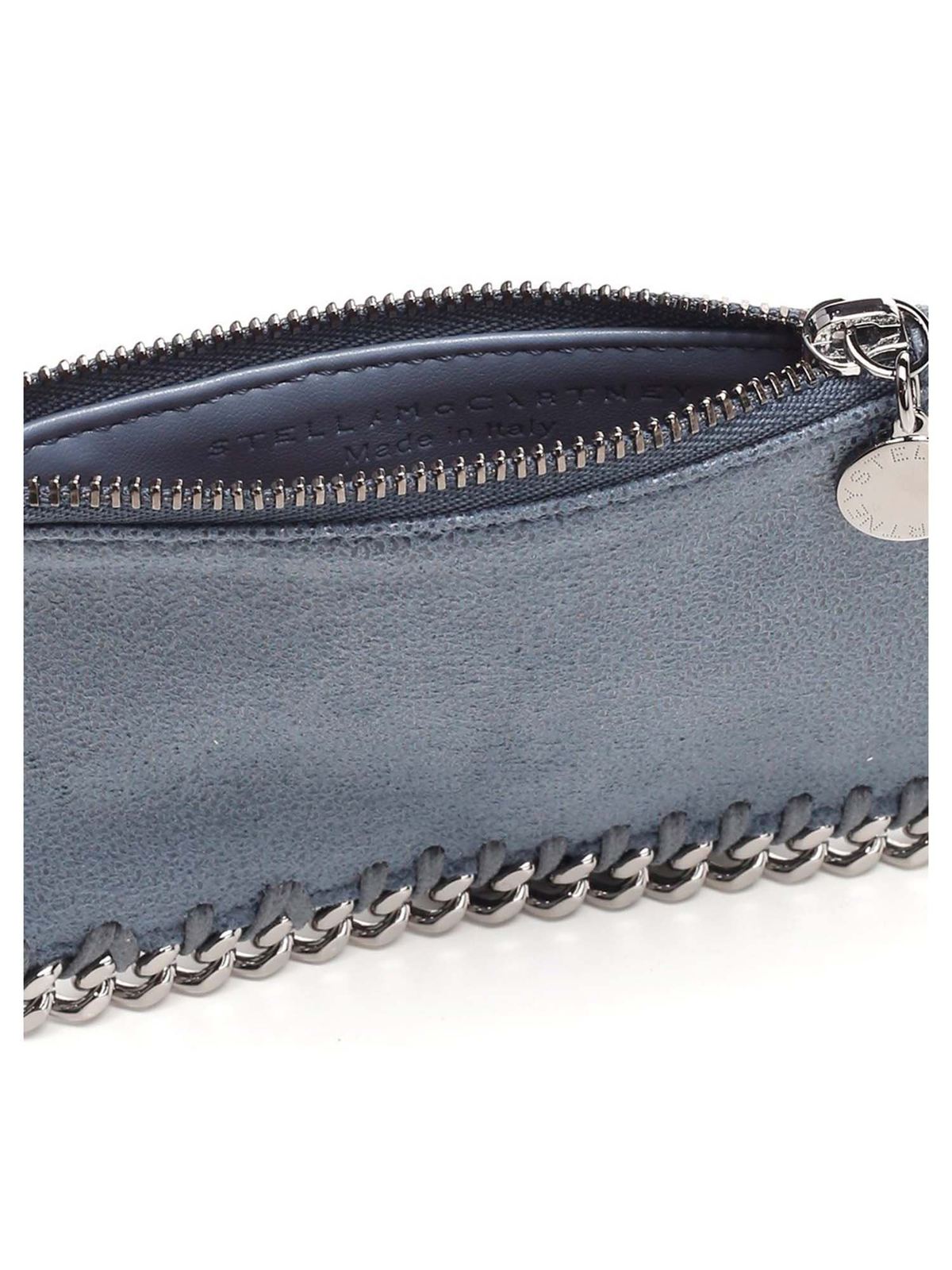 Wallets & purses Stella Mccartney - Falabella card holders in blue 