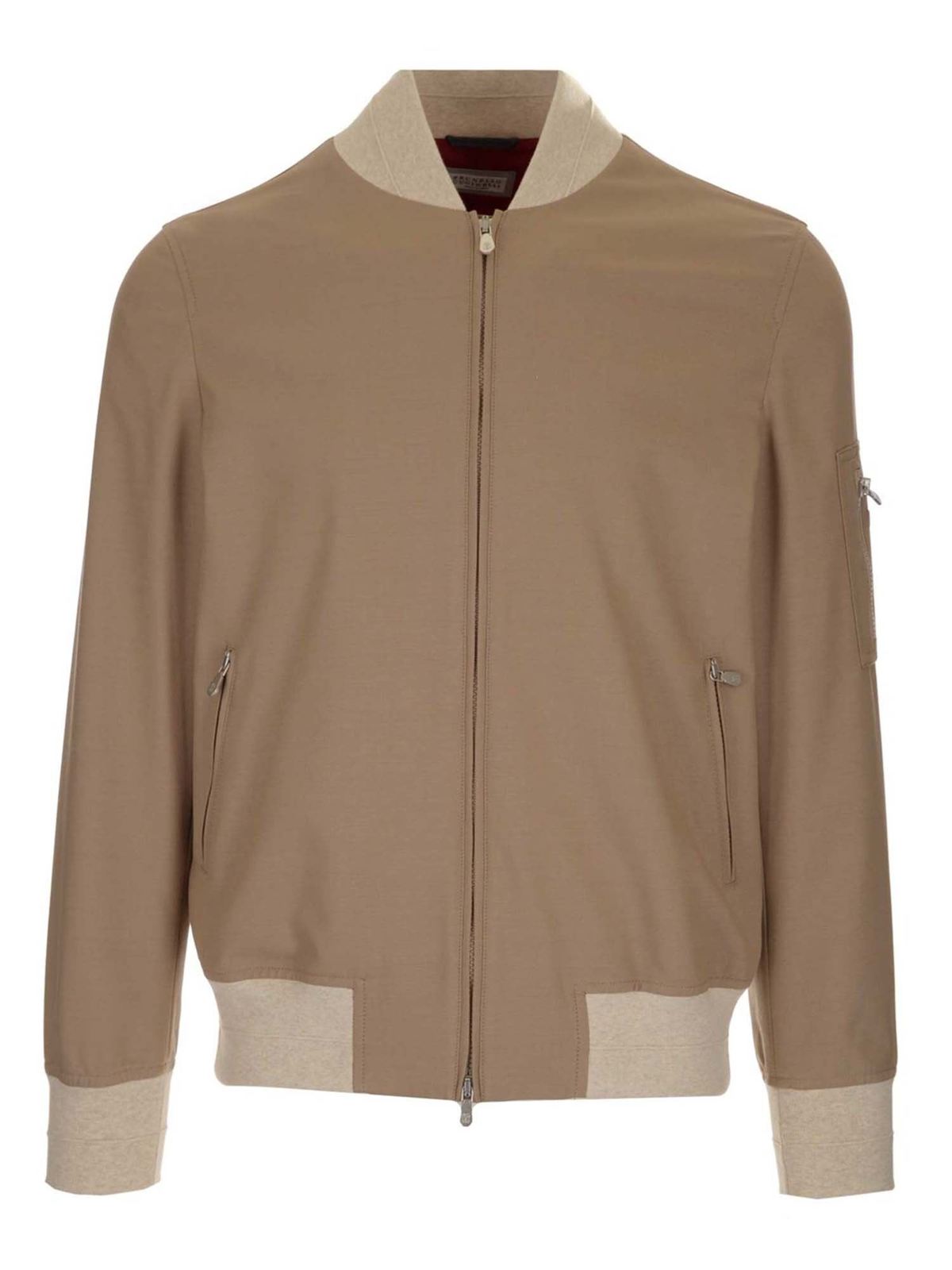brunello cucinelli bomber jacket
