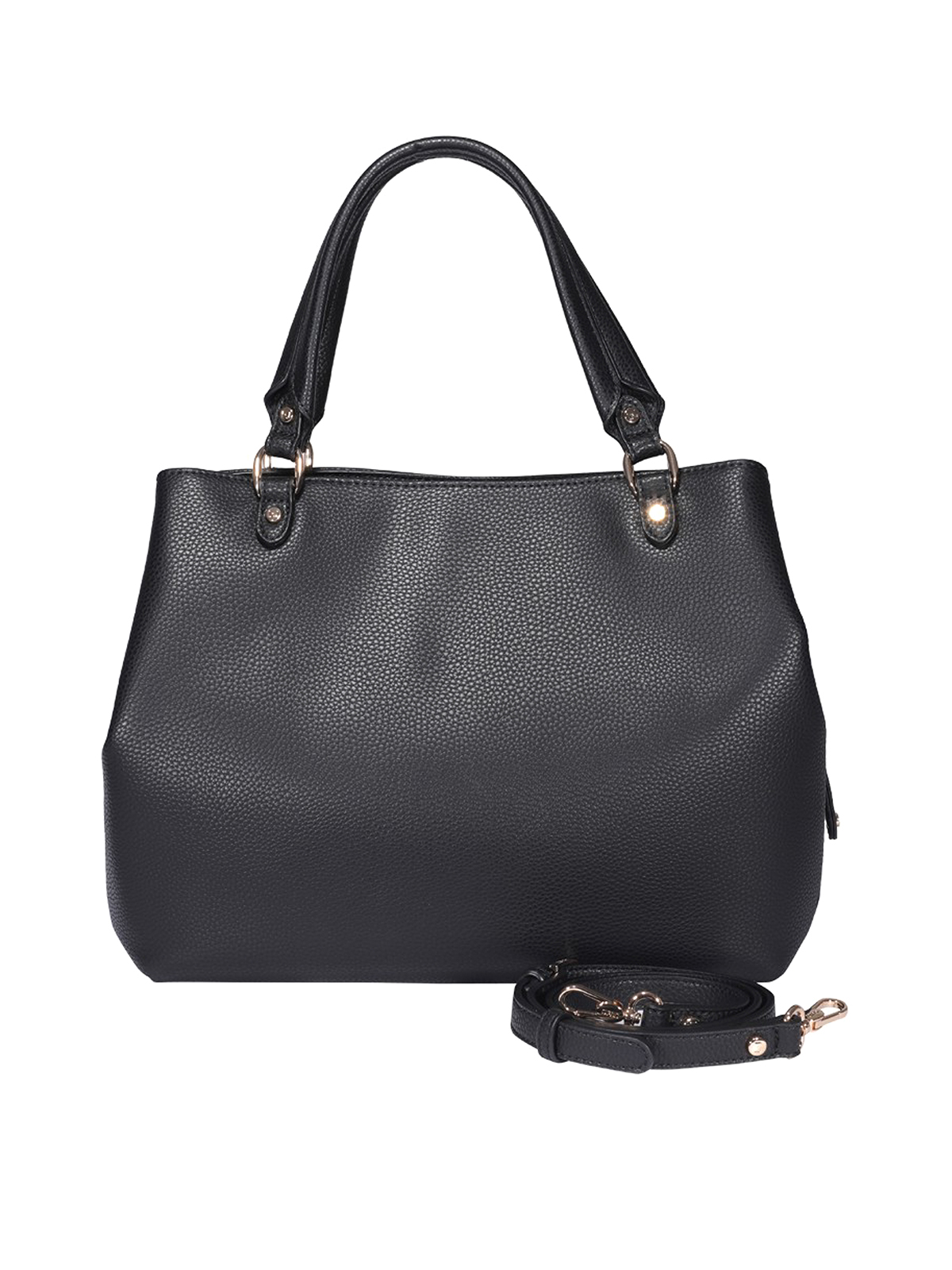 leather tote with compartments