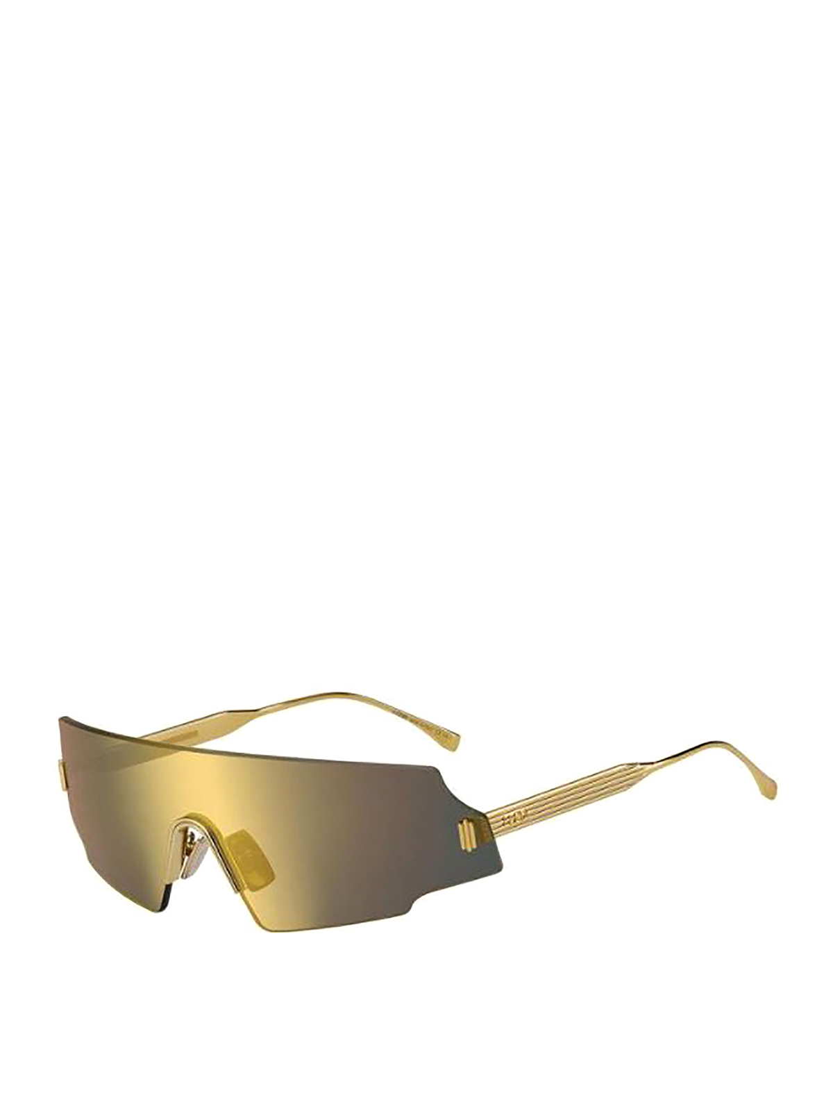 Fendi Forceful Sunglasses In Yellow