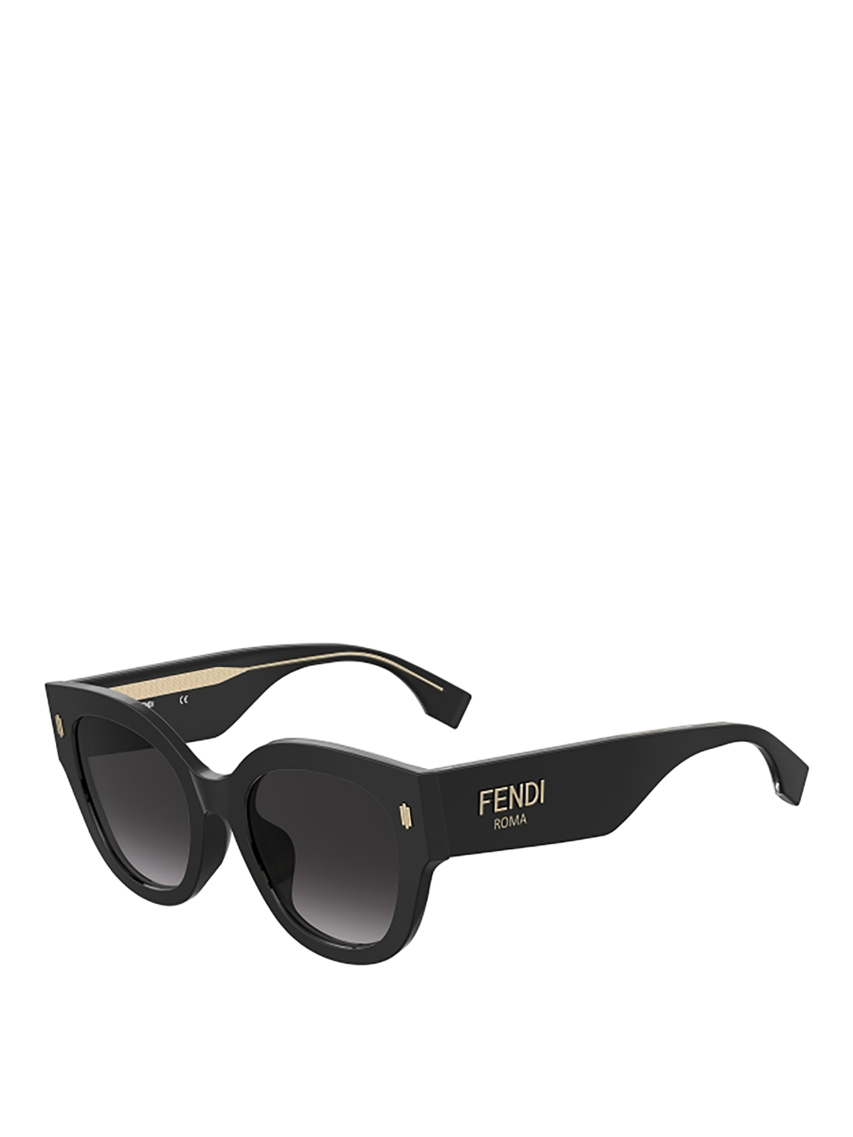 Fendi Roma Sunglasses In Black
