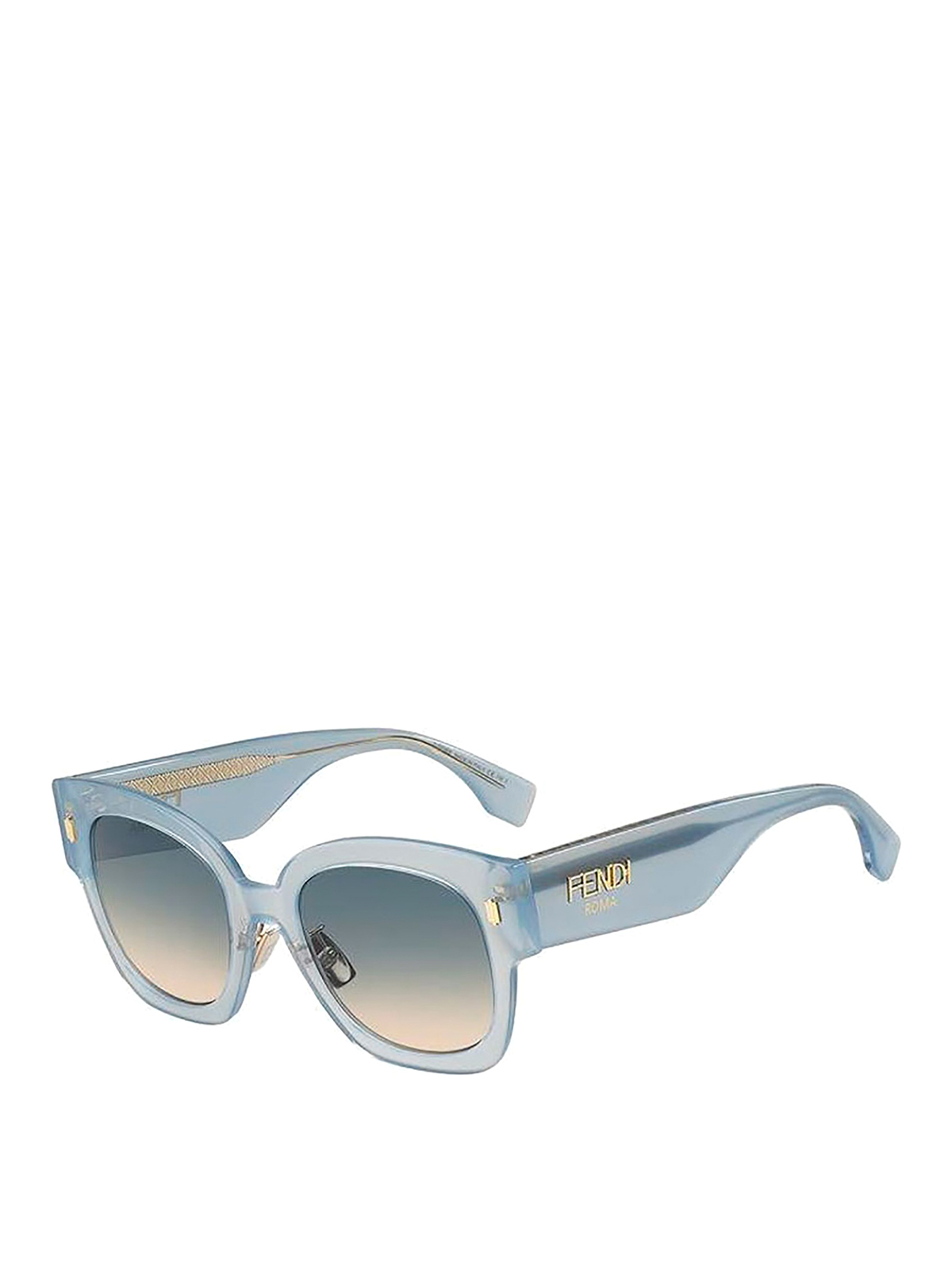 Fendi Roma Sunglasses In Light Blue