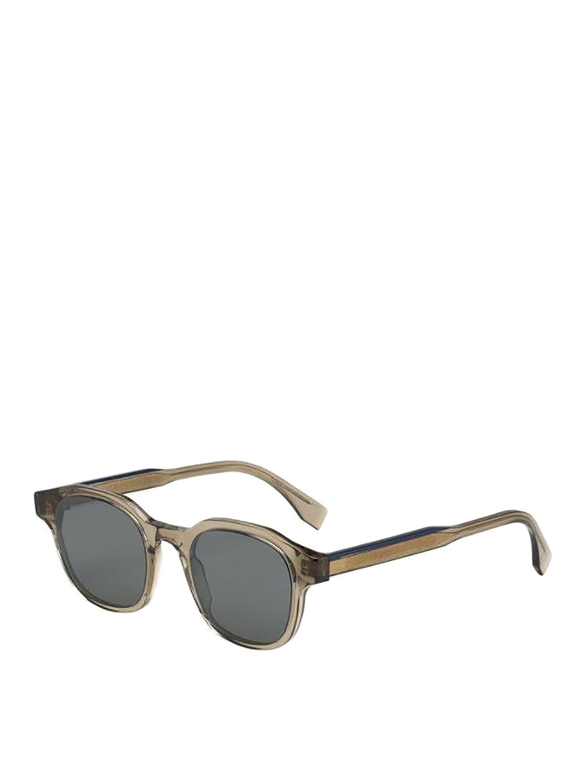 Fendi Acetate Sunglasses In Grey