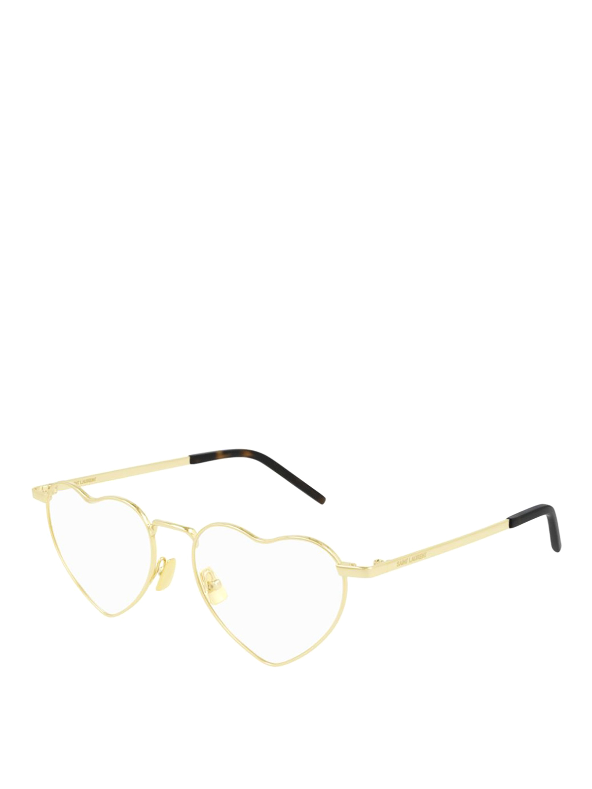 Saint Laurent 301 Lou Lou Opt Glasses In Gold