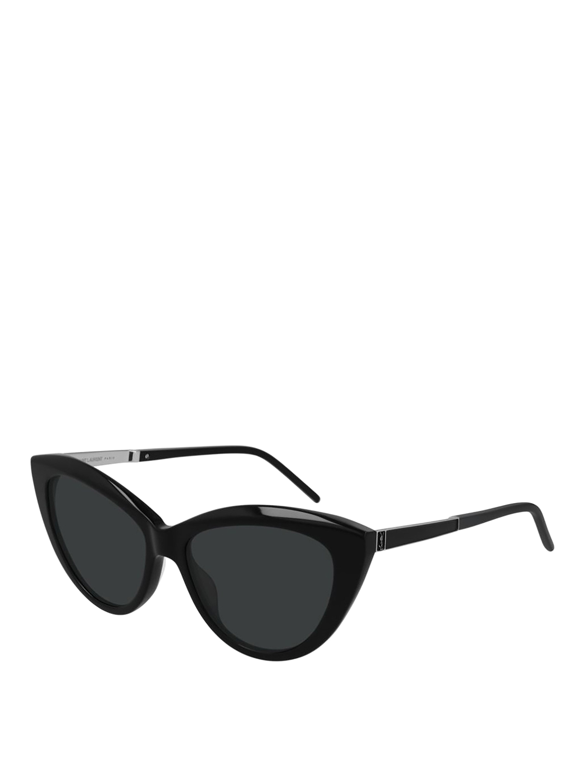 Saint Laurent Black Acetate Sunglasses