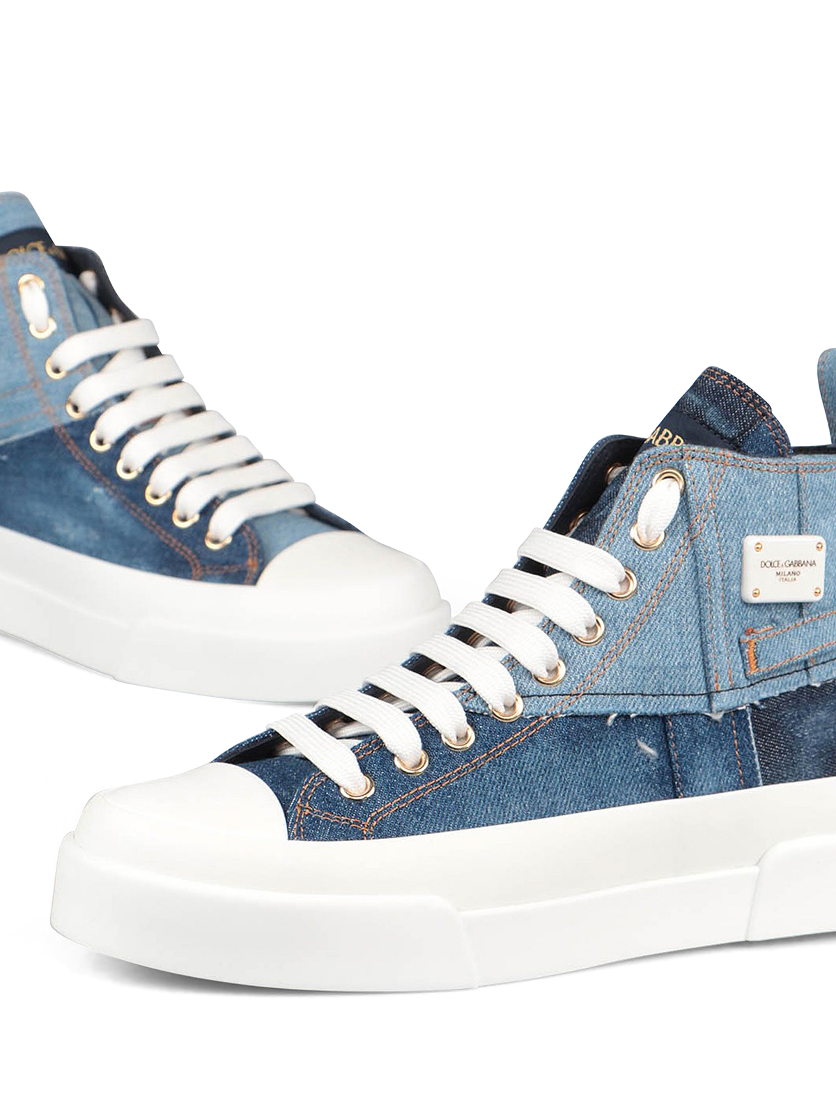 Trainers Dolce & Gabbana - Portofino hi top sneakers - CK1887AO5408B021