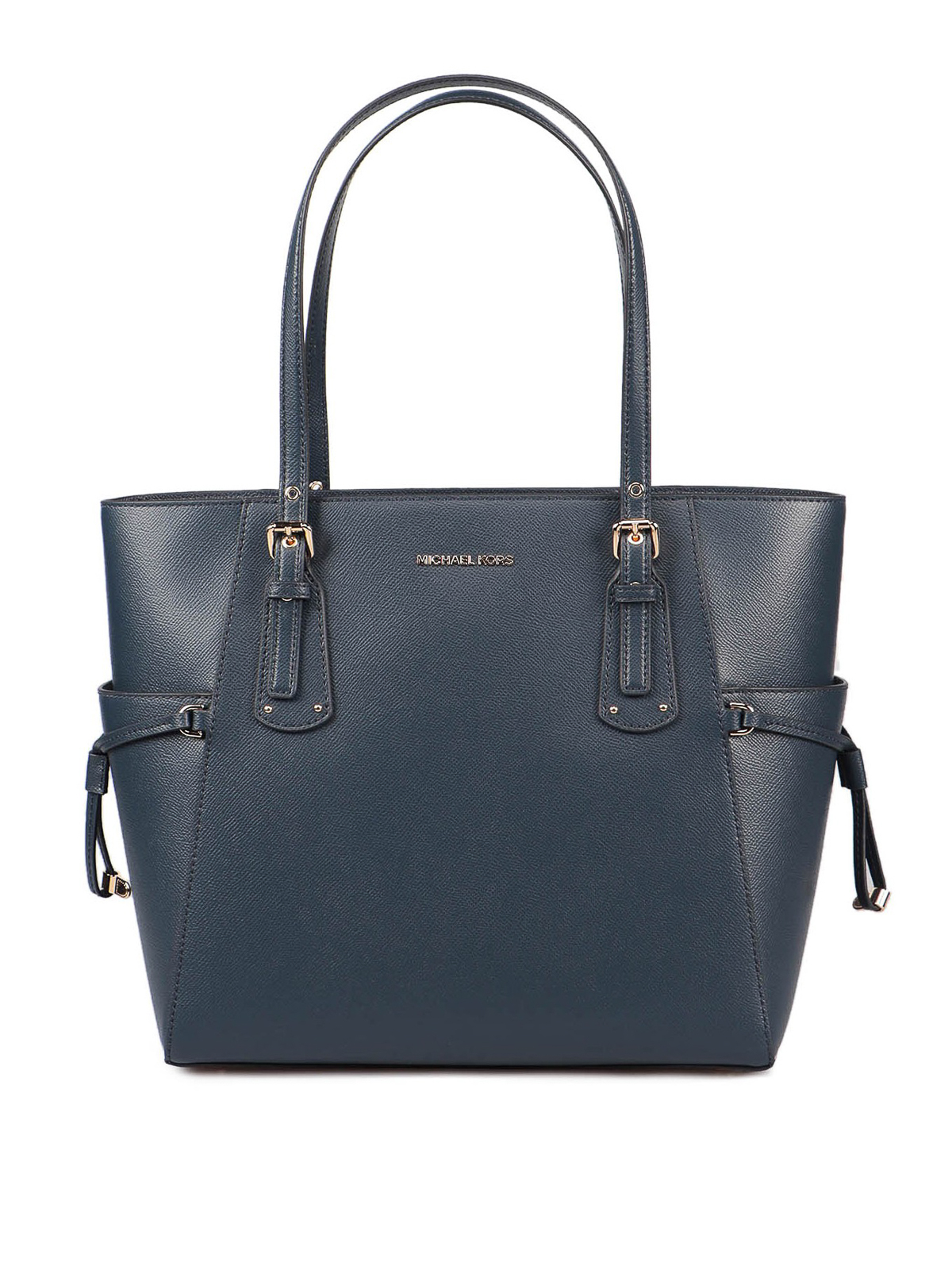 MICHAEL KORS VOYAGER LEATHER TOTE