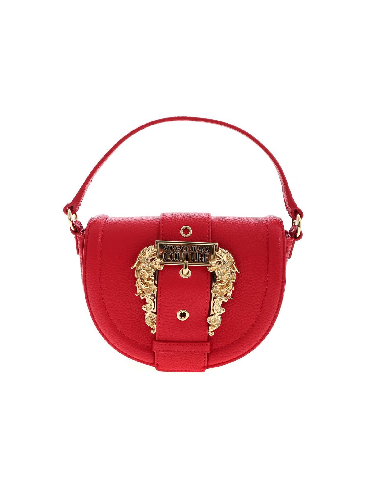 Versace Jeans Couture Leathers COUTURE HANDBAG IN RED