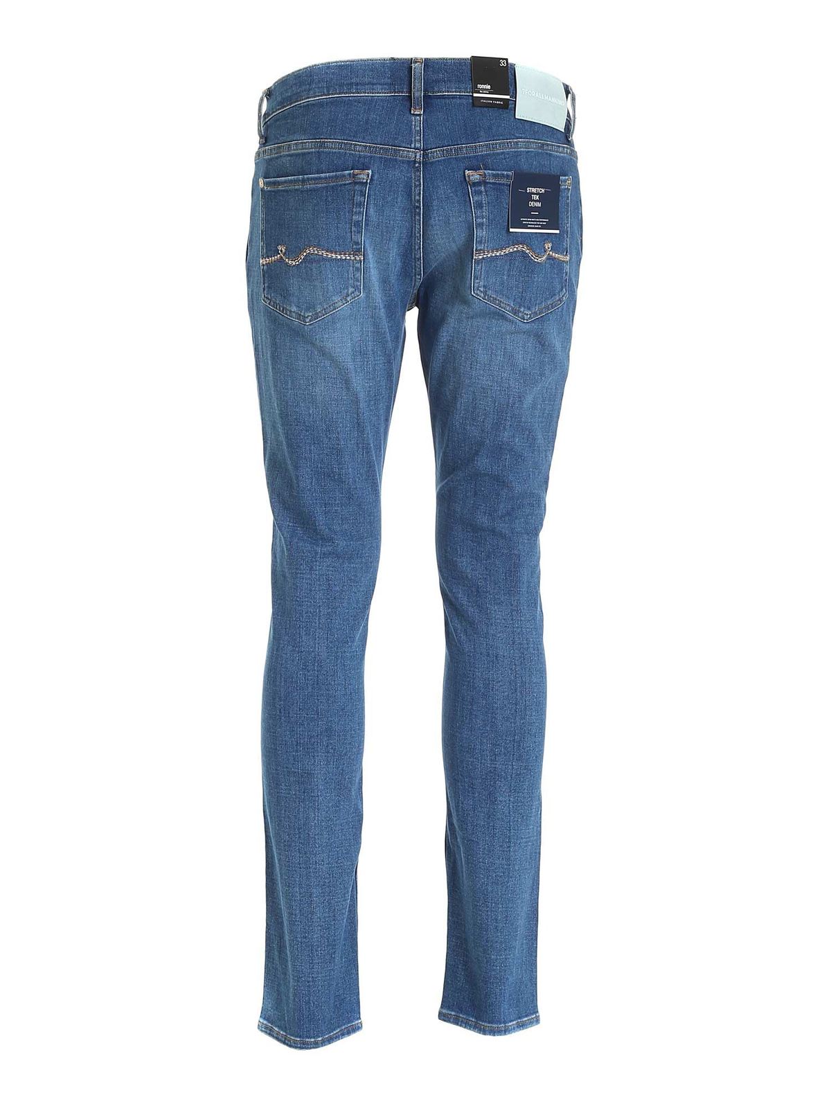 Straight leg jeans 7 For All Mankind 