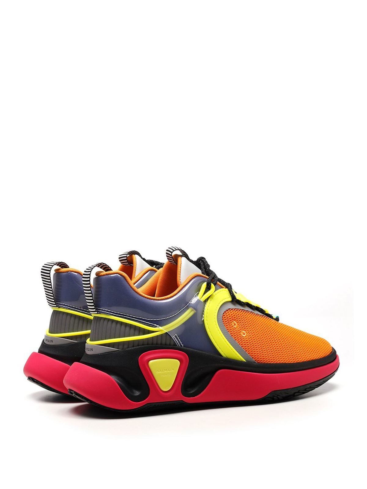 Trainers Balmain - B-Runner sneakers in orange - VM1C262TRPMKAT