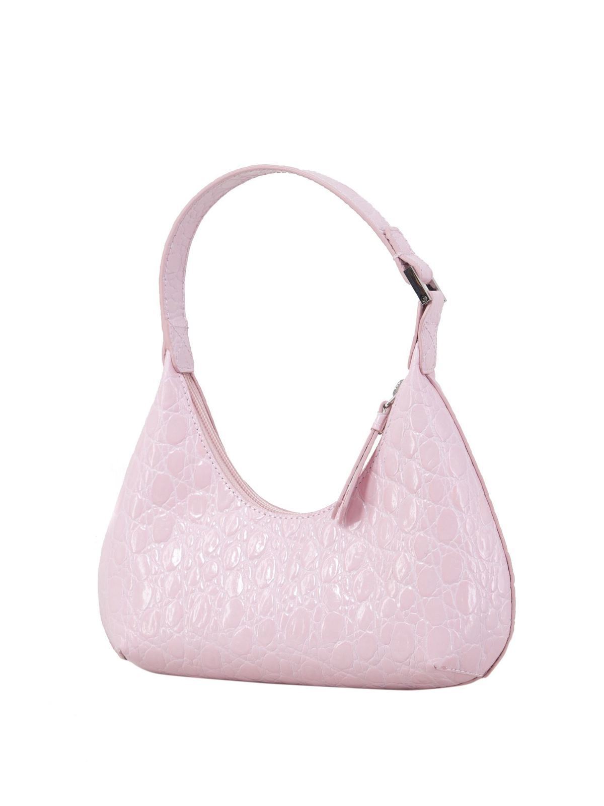 Shoulder bags By Far - Baby Amber bag in pink - 21SSBASPOCCESMA