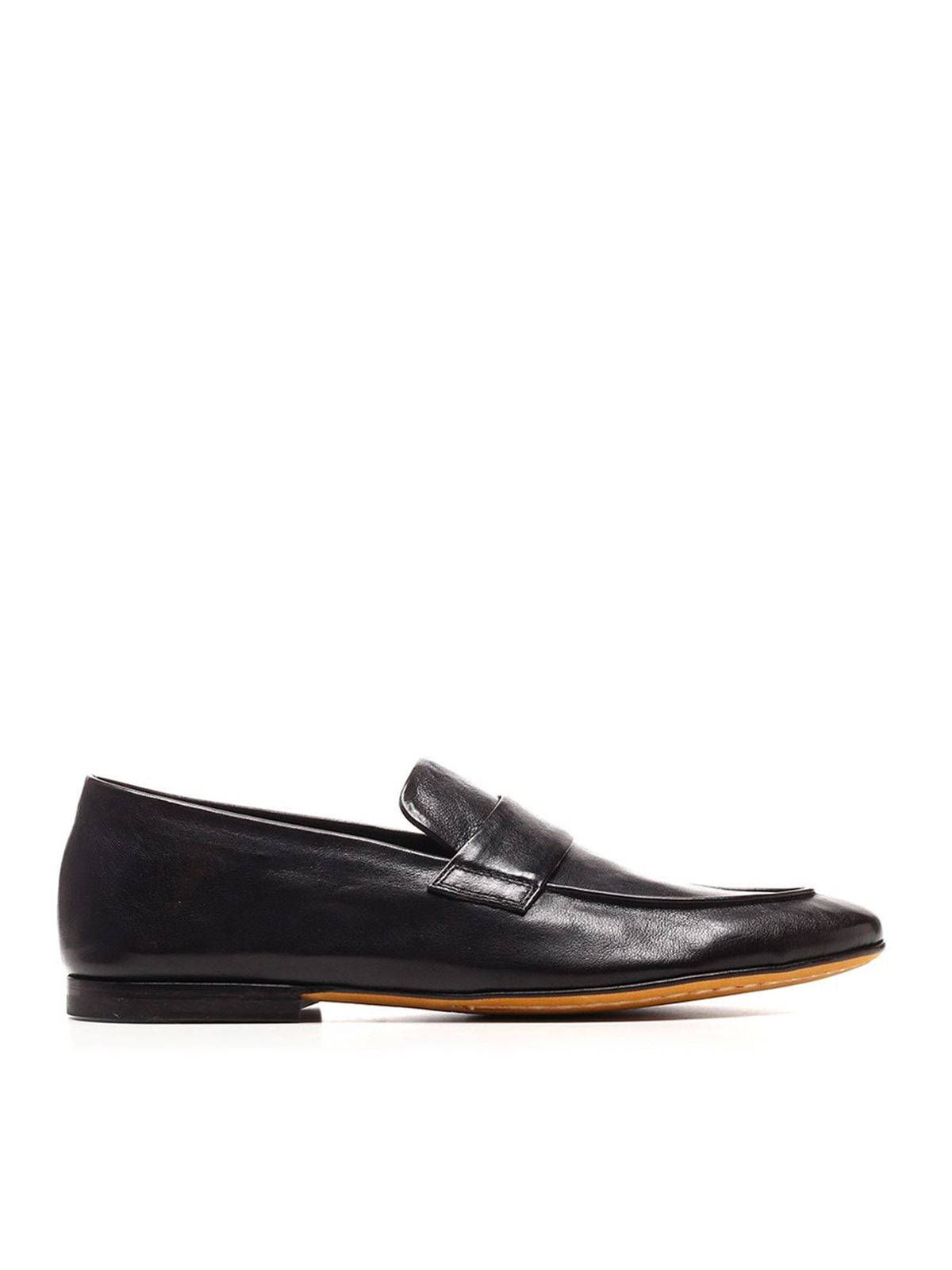OFFICINE CREATIVE AIRTO 01 LOAFERS IN BLACK
