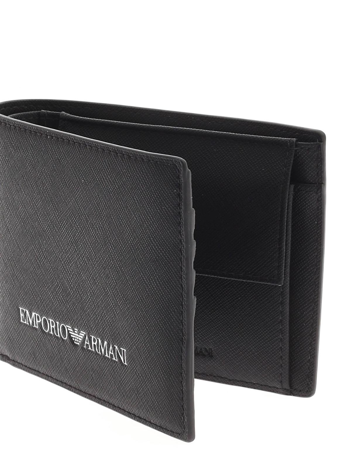 Emporio Armani Wallet in Black for Men Mens Accessories Wallets and cardholders 