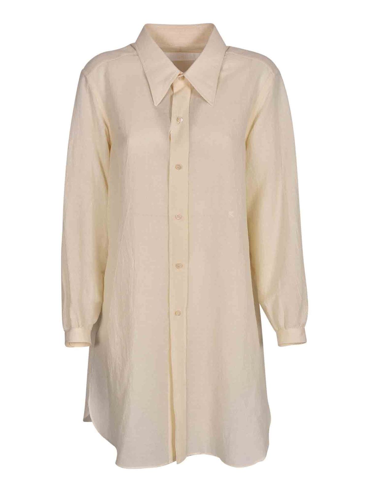 Chemises Maison Margiela Chemise Beige S29DL0193S53868102