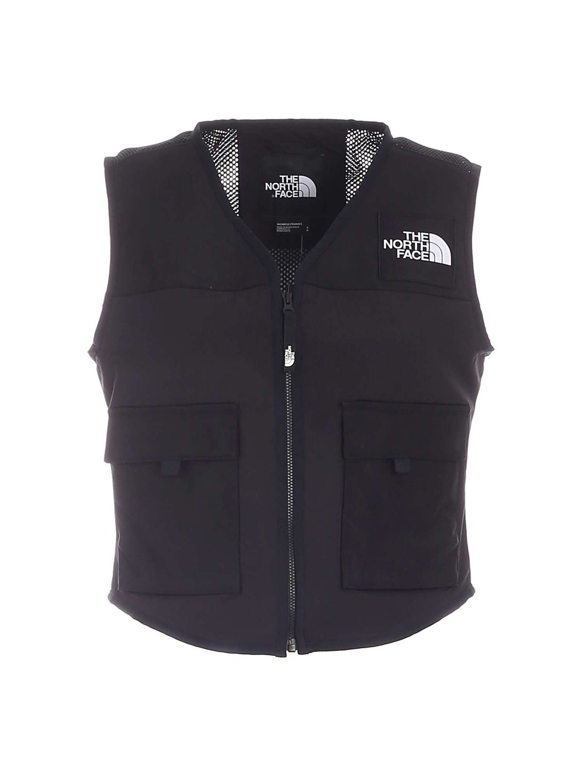 THE NORTH FACE UTILITY BOX WAISTCOAT IN BLACK