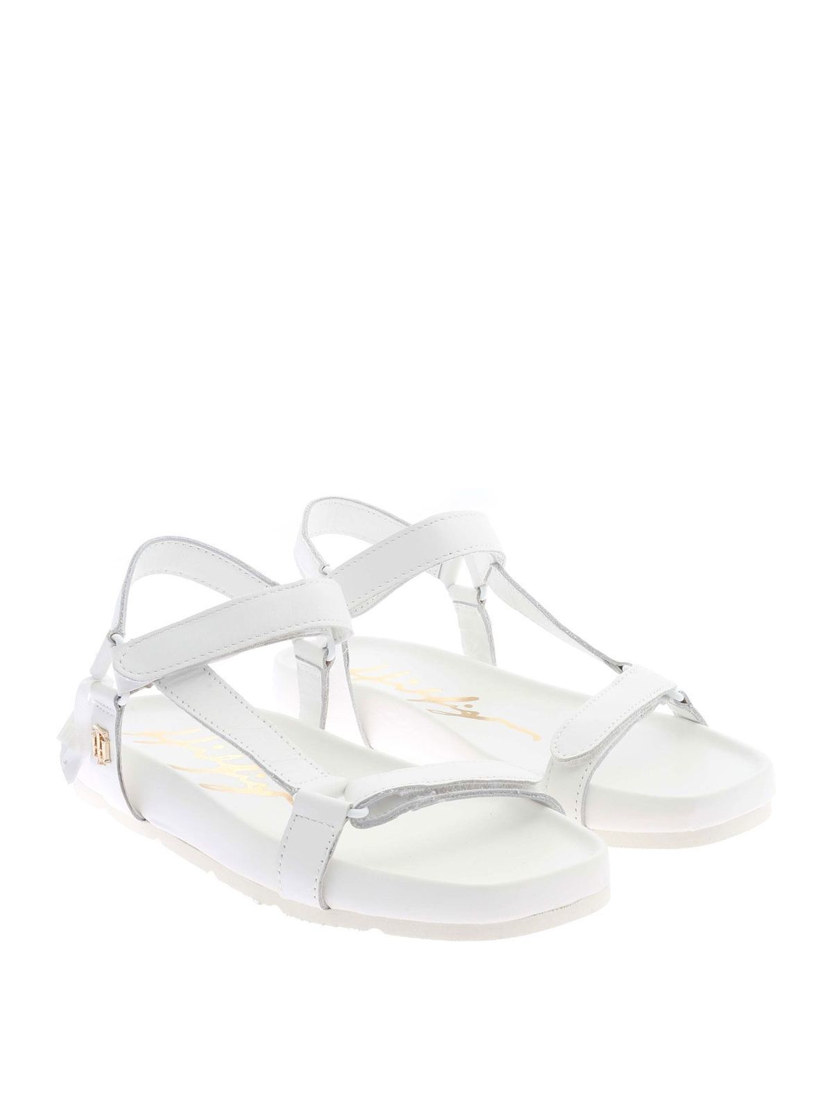 Sandals Tommy Hilfiger - sandals in white - FW0FW05623YBL