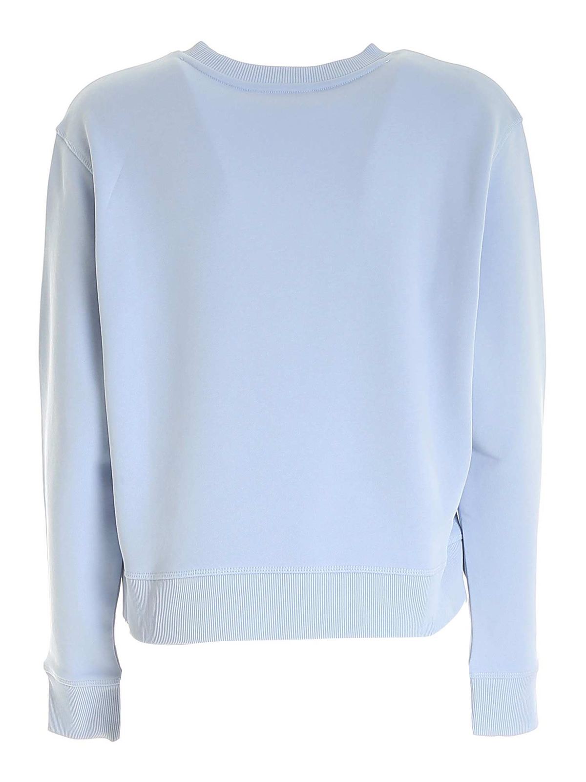 Tommy Hilfiger - Relaxed Box sweatshirt in light blue - Sweatshirts ...