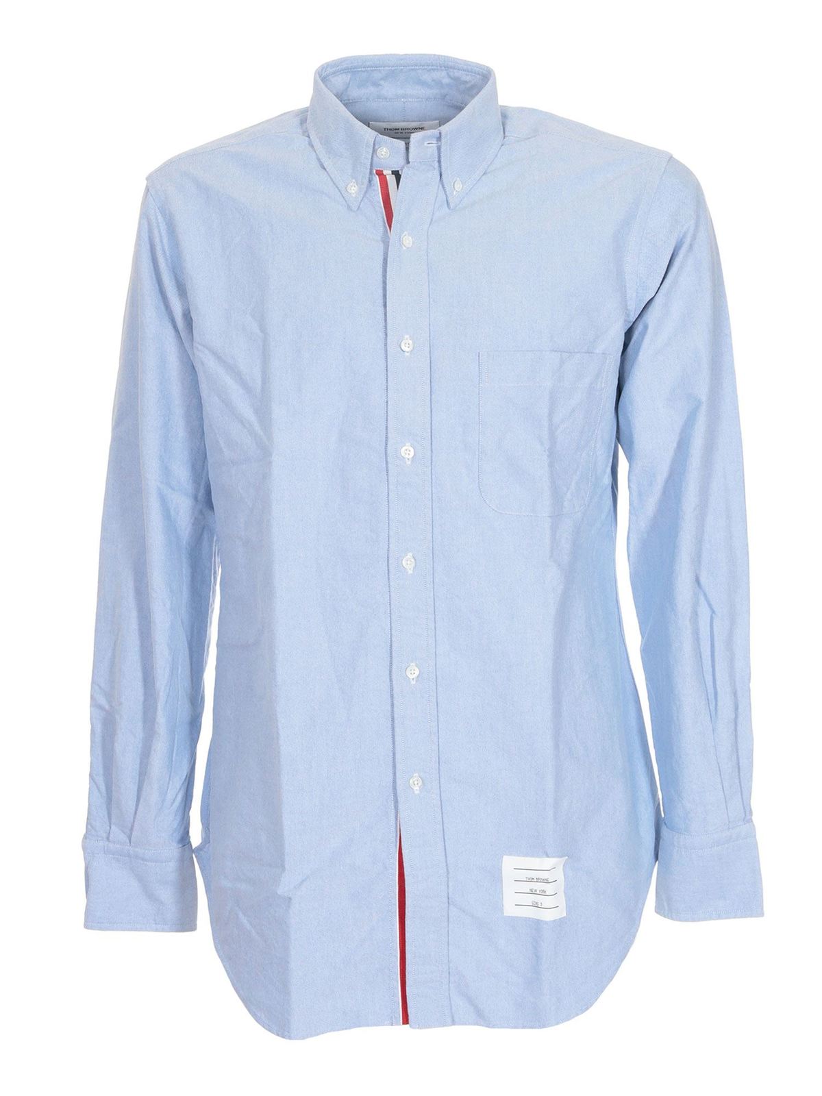 Thom Browne Classic Oxford Shirt In Light Blue