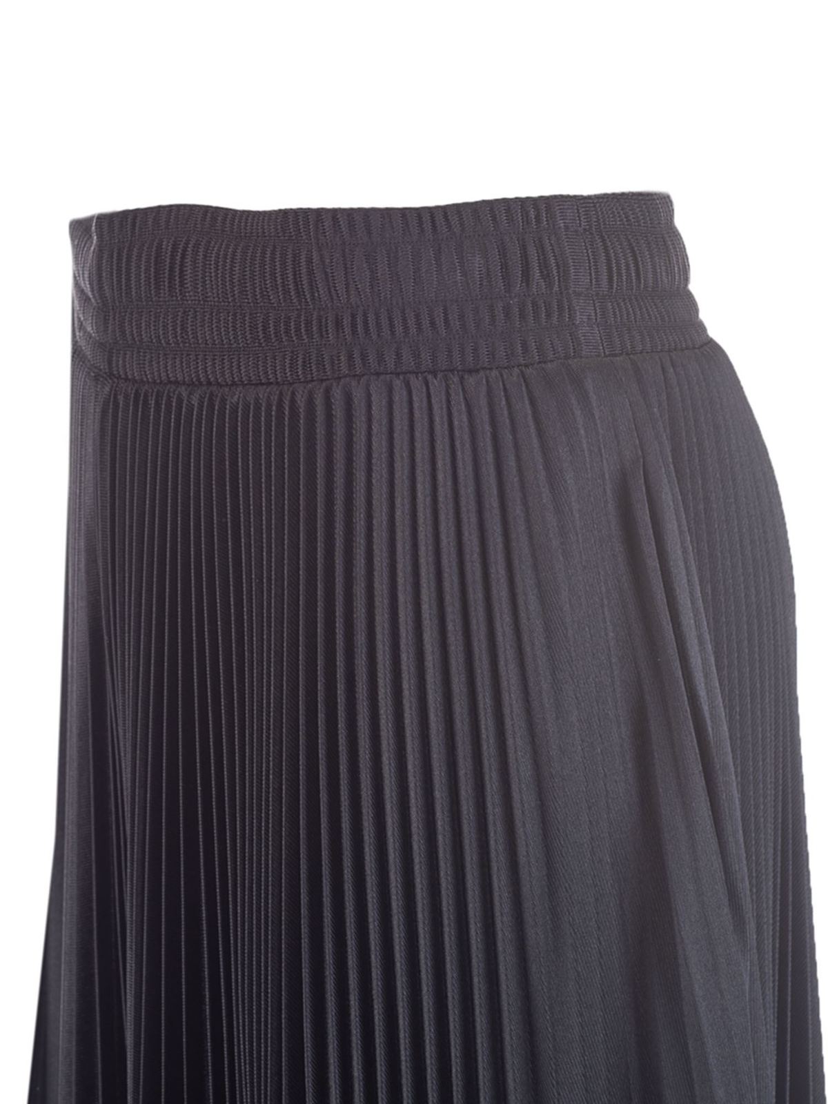 Balenciaga - Pleated Tracksuit skirt in black - Knee length skirts ...