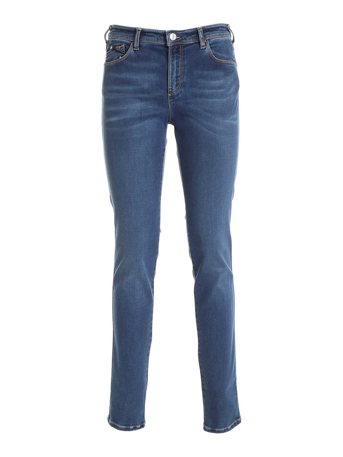 Armani jeans - 3y5m2l_5m22z Wit - Textiel T-shirts korte mouwen Dames €  113,40