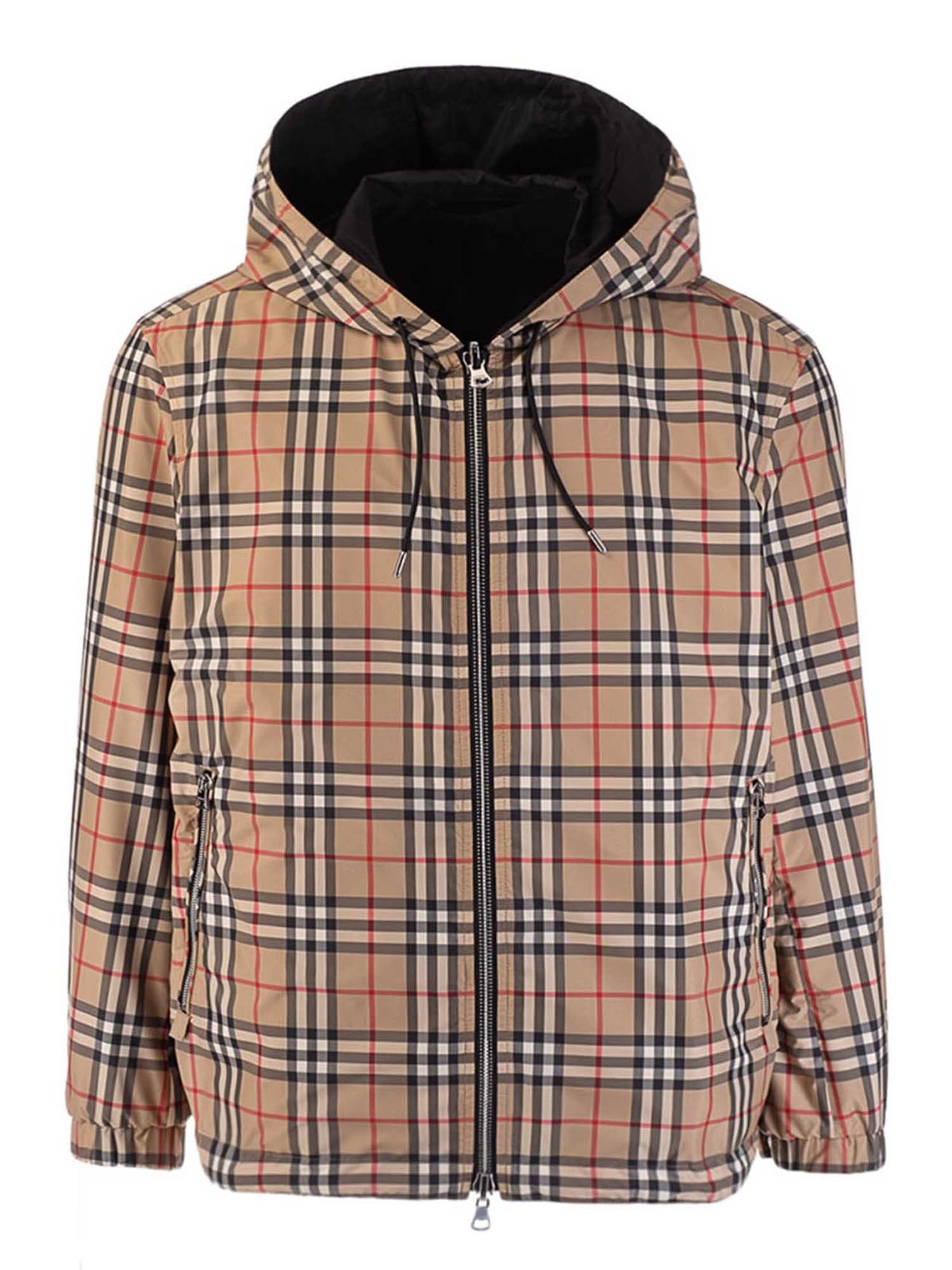 Casual jackets Burberry - Vintage Check reversible jacket - 8027097